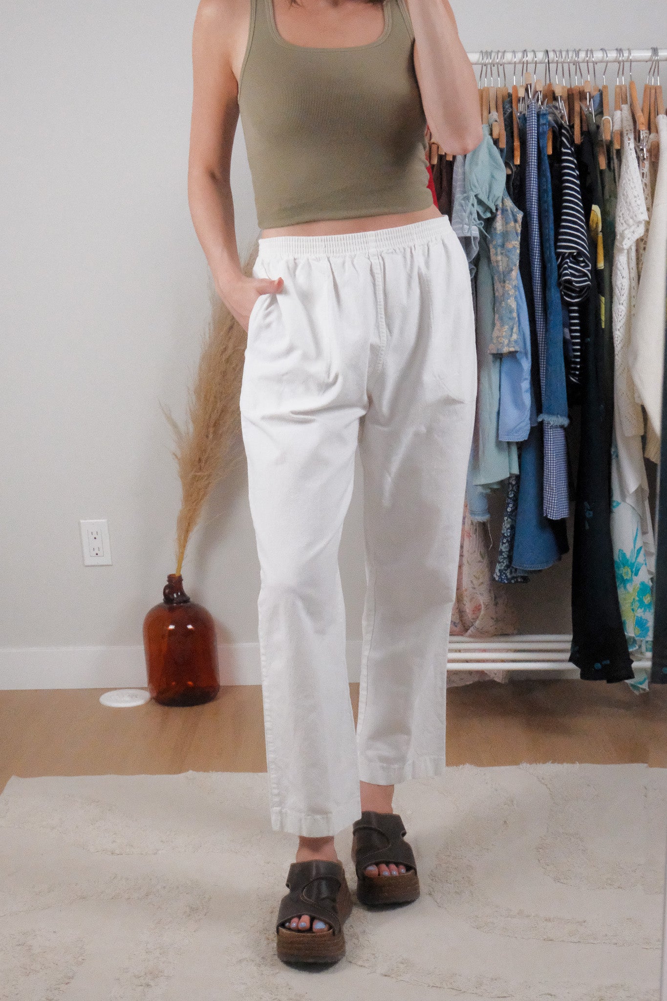 Made in Canada x Vintage x Cotton Pants (M/L)