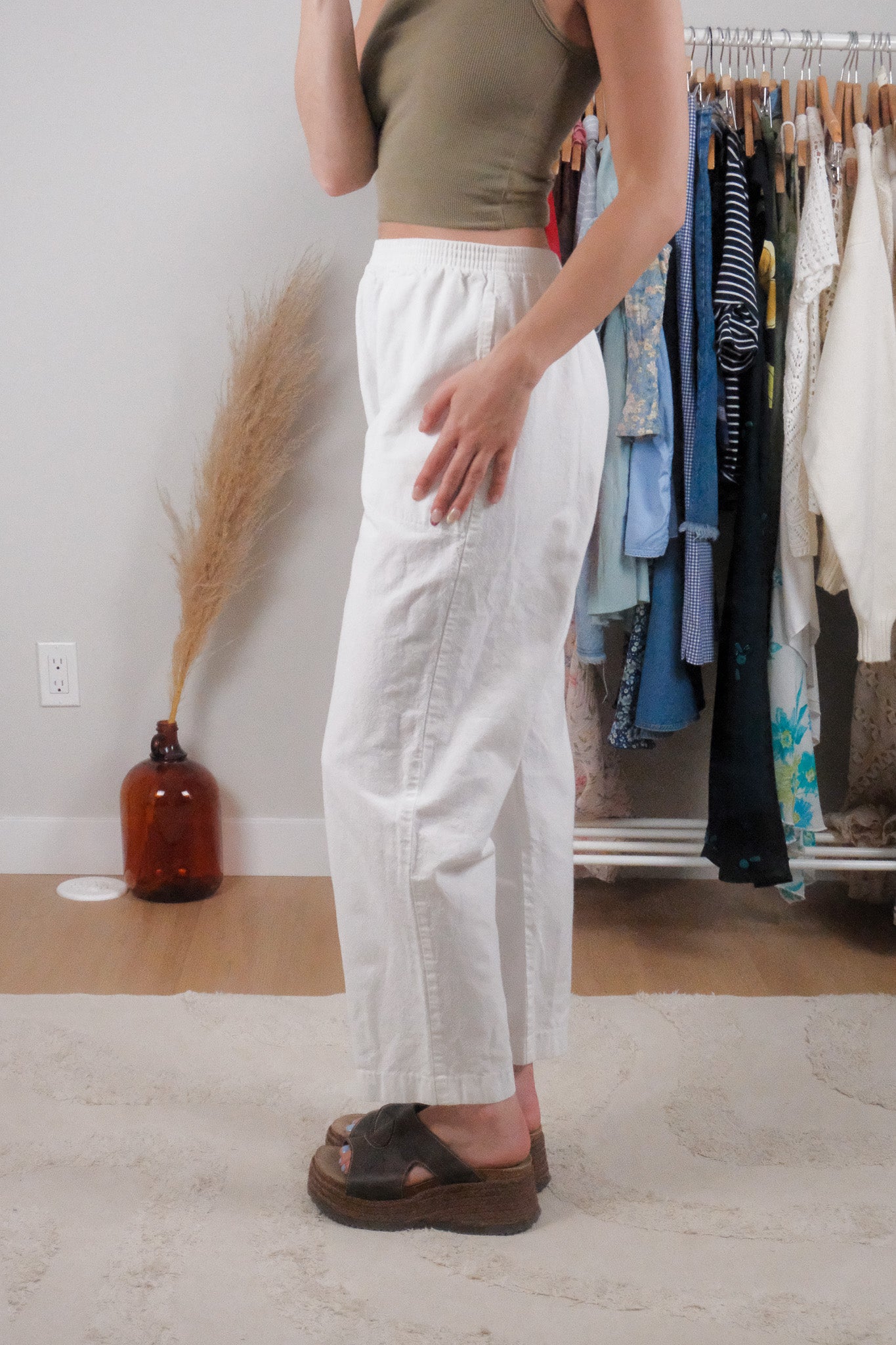 Made in Canada x Vintage x Cotton Pants (M/L)