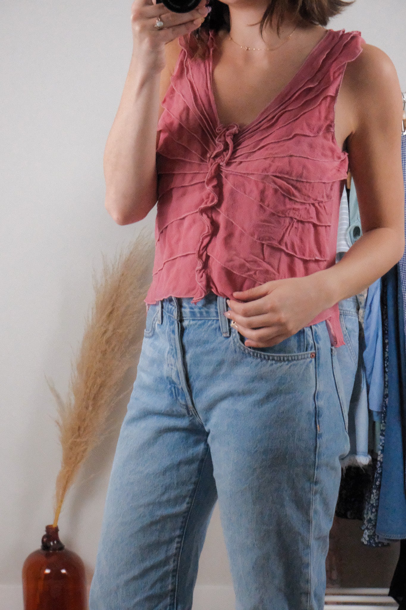 Vintage x Silk Blouse (M/L)