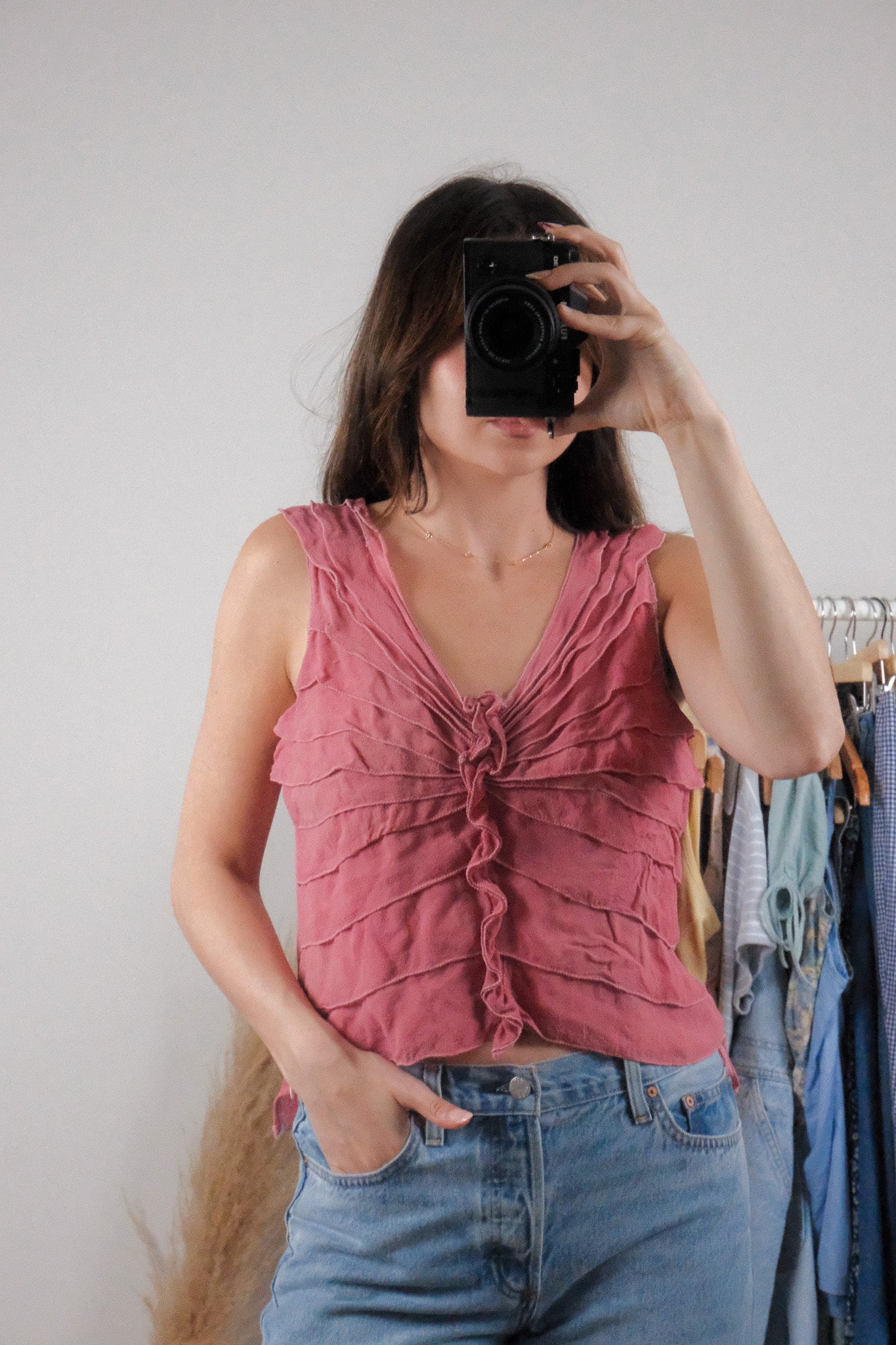 Vintage x Silk Blouse (M/L)