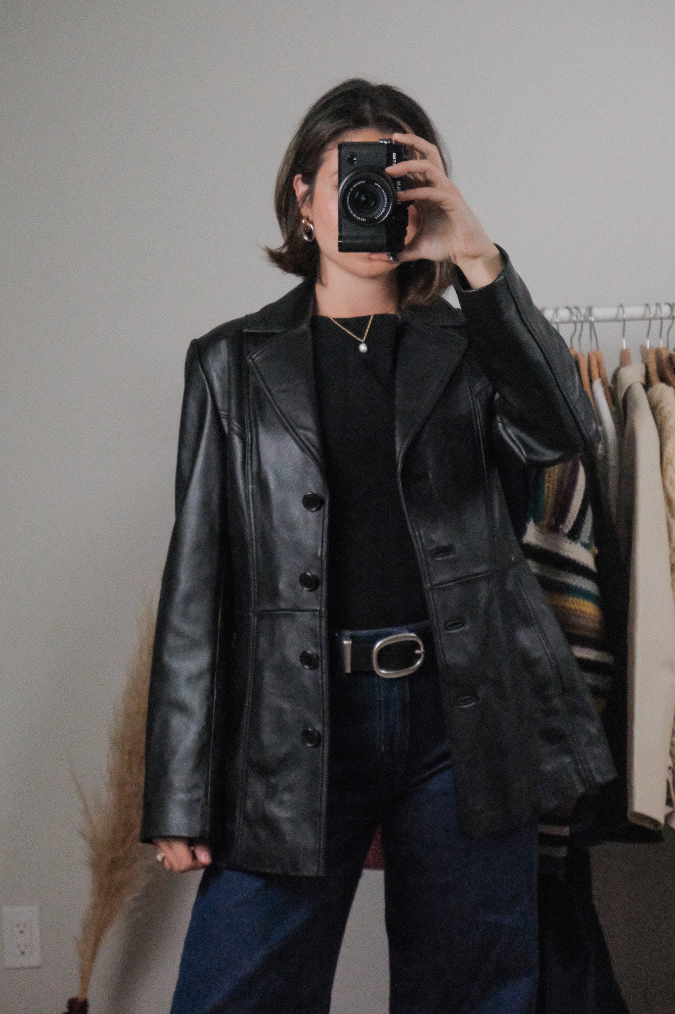 Vintage x Danier Leather Jacket (S)