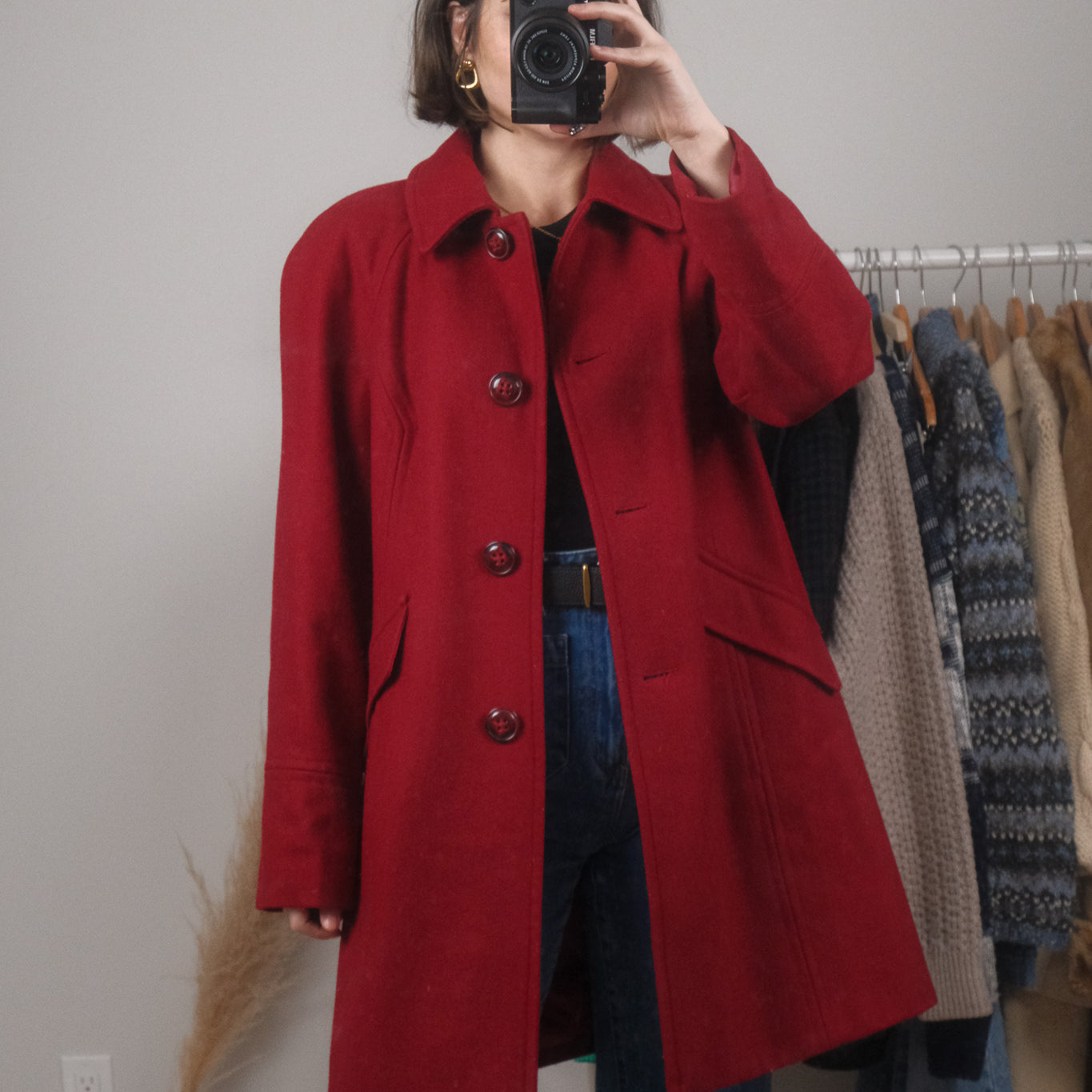 Vintage x London Fog x Wool Blend Jacket (M)