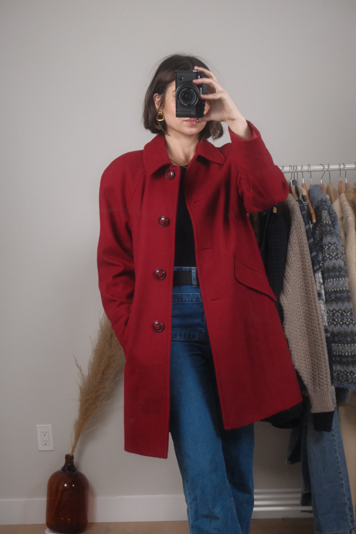 Vintage x London Fog x Wool Blend Jacket (M)