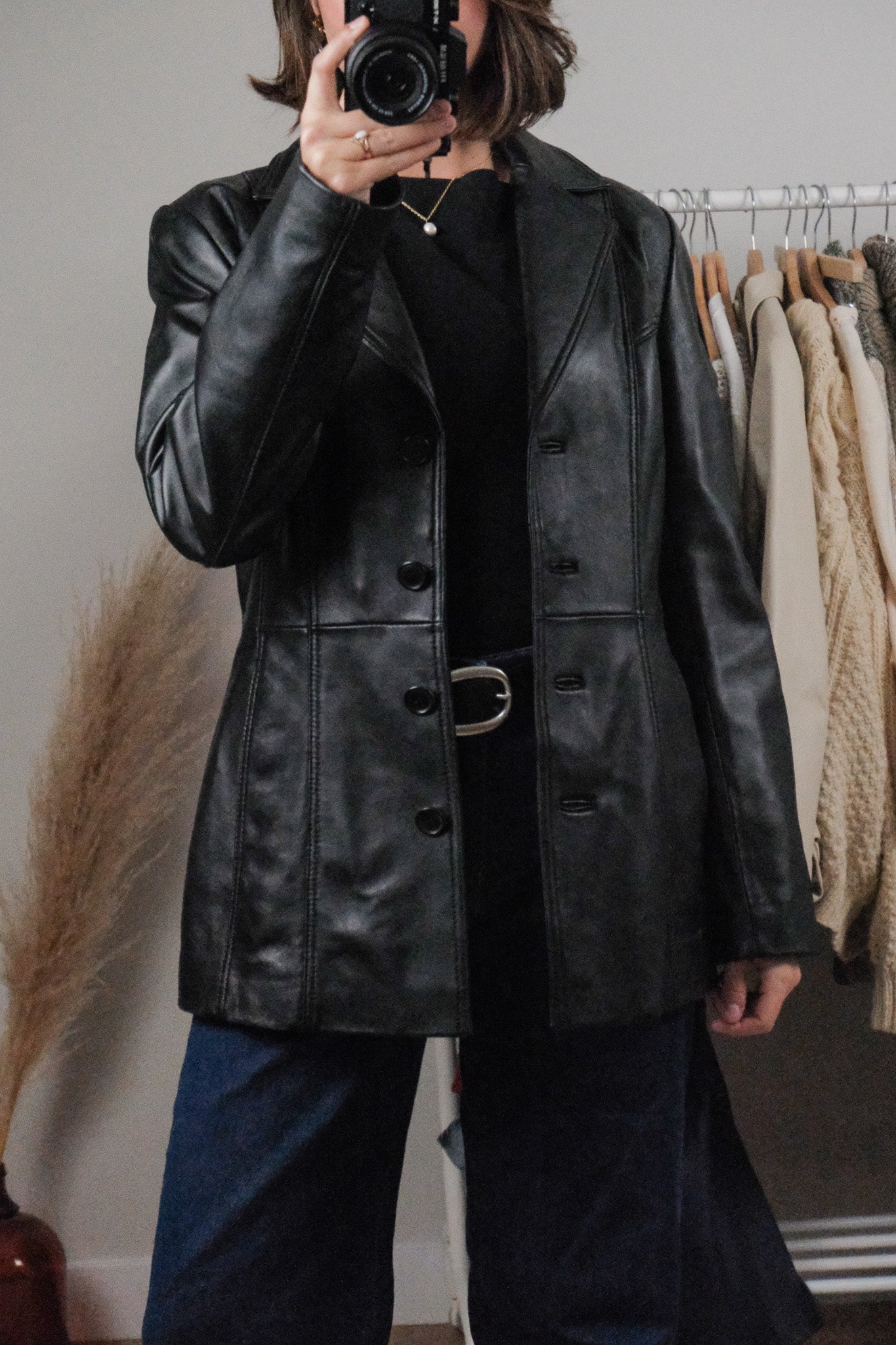 Vintage x Danier Leather Jacket (S)