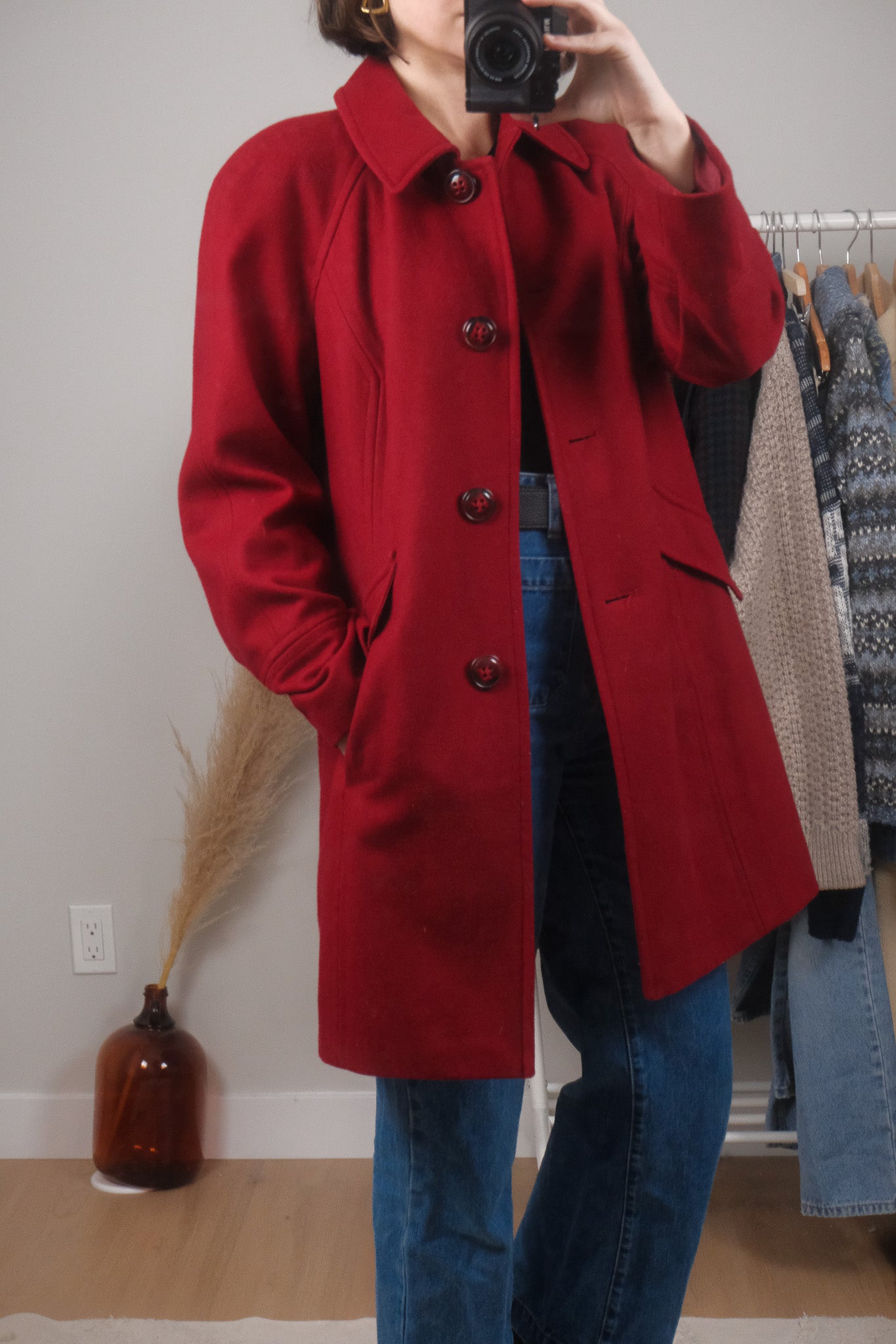 Vintage x London Fog x Wool Blend Jacket (M)