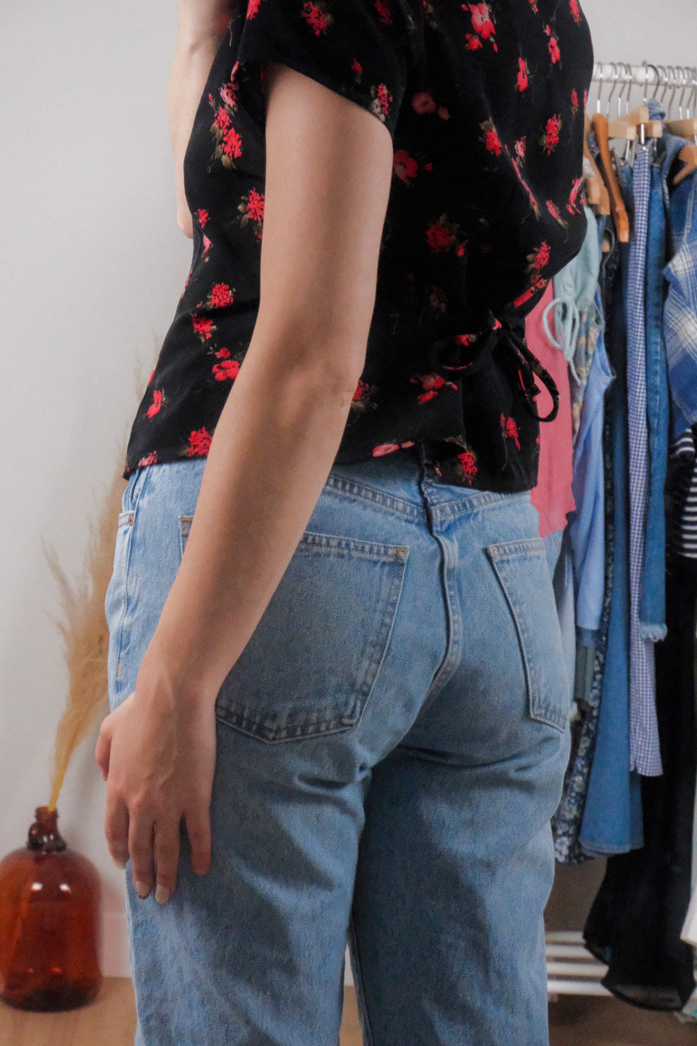 Made in Canda x Vintage x Floral Blouse (M)