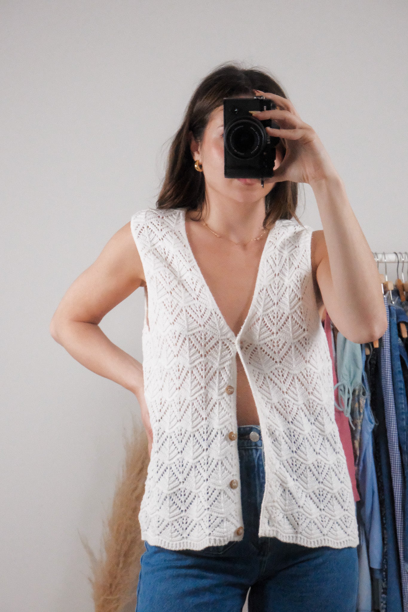 Made in Canada x Vintage x Knit Vest (M)