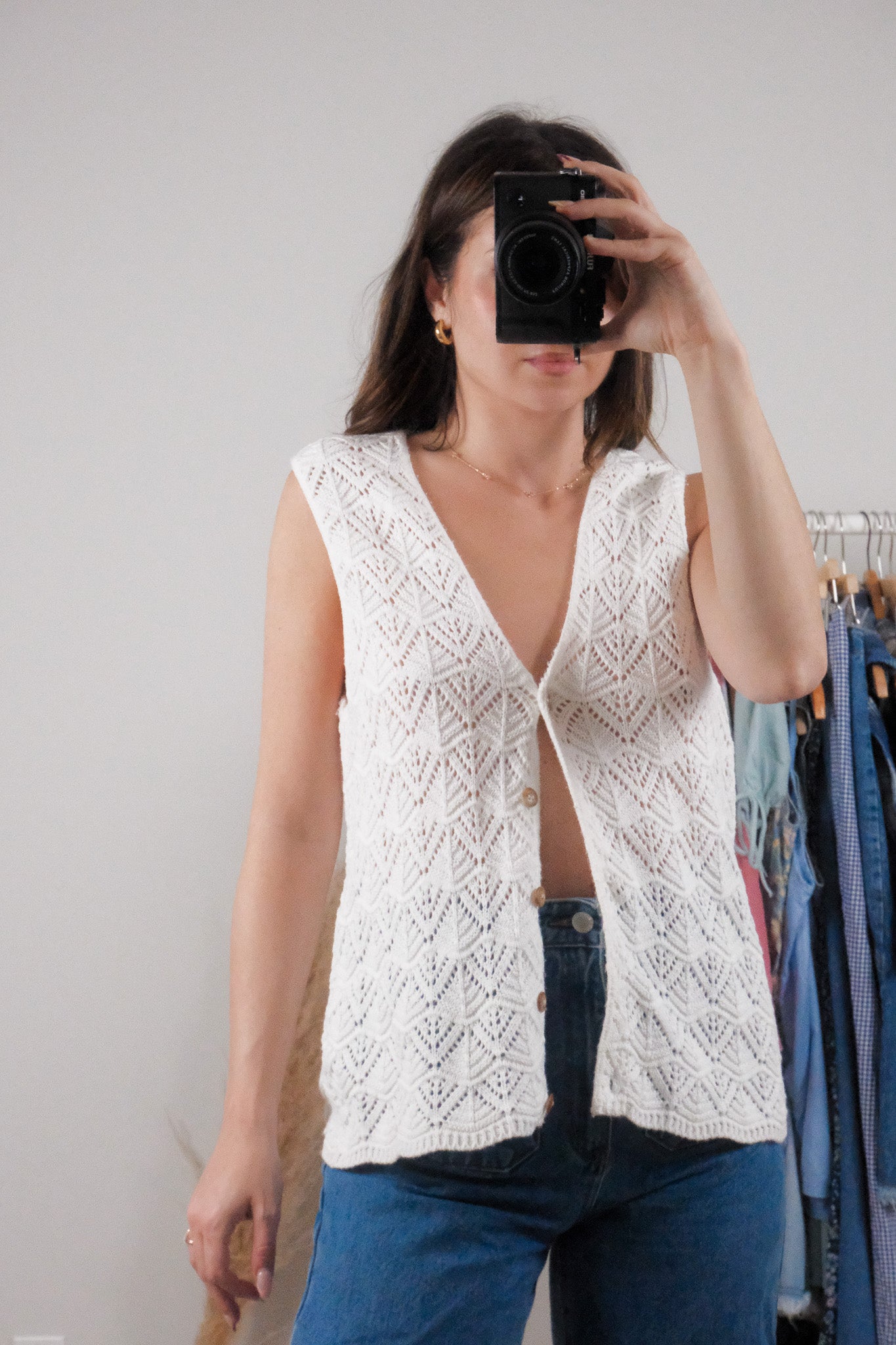 Made in Canada x Vintage x Knit Vest (M)