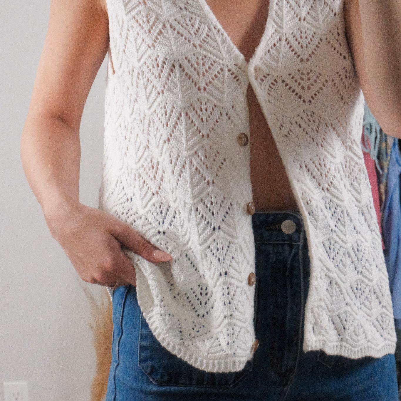 Made in Canada x Vintage x Knit Vest (M)