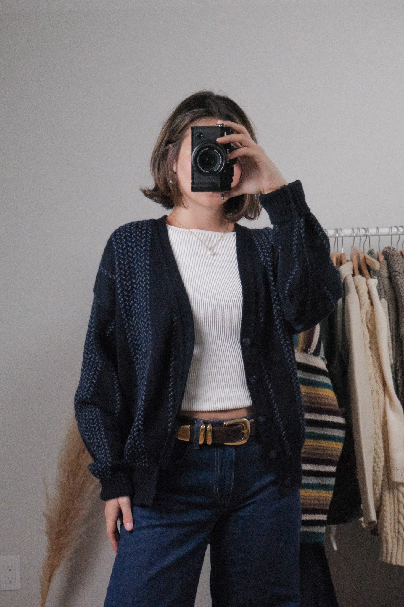 Made in Turkey x Vintage x Wool Blend Cardigan (M)