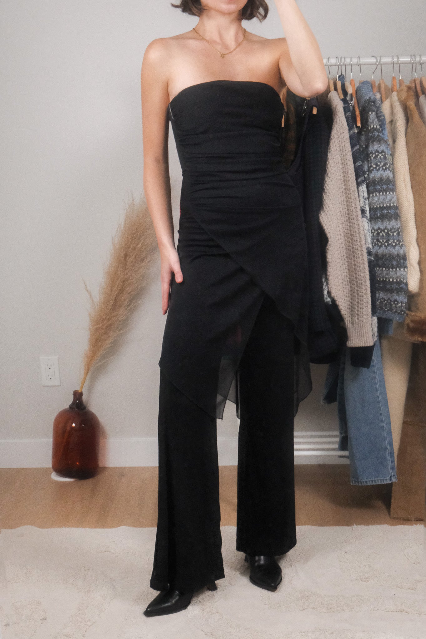 Made in USA x Vintage x Deadstock Mesh Jumpsuit (6)