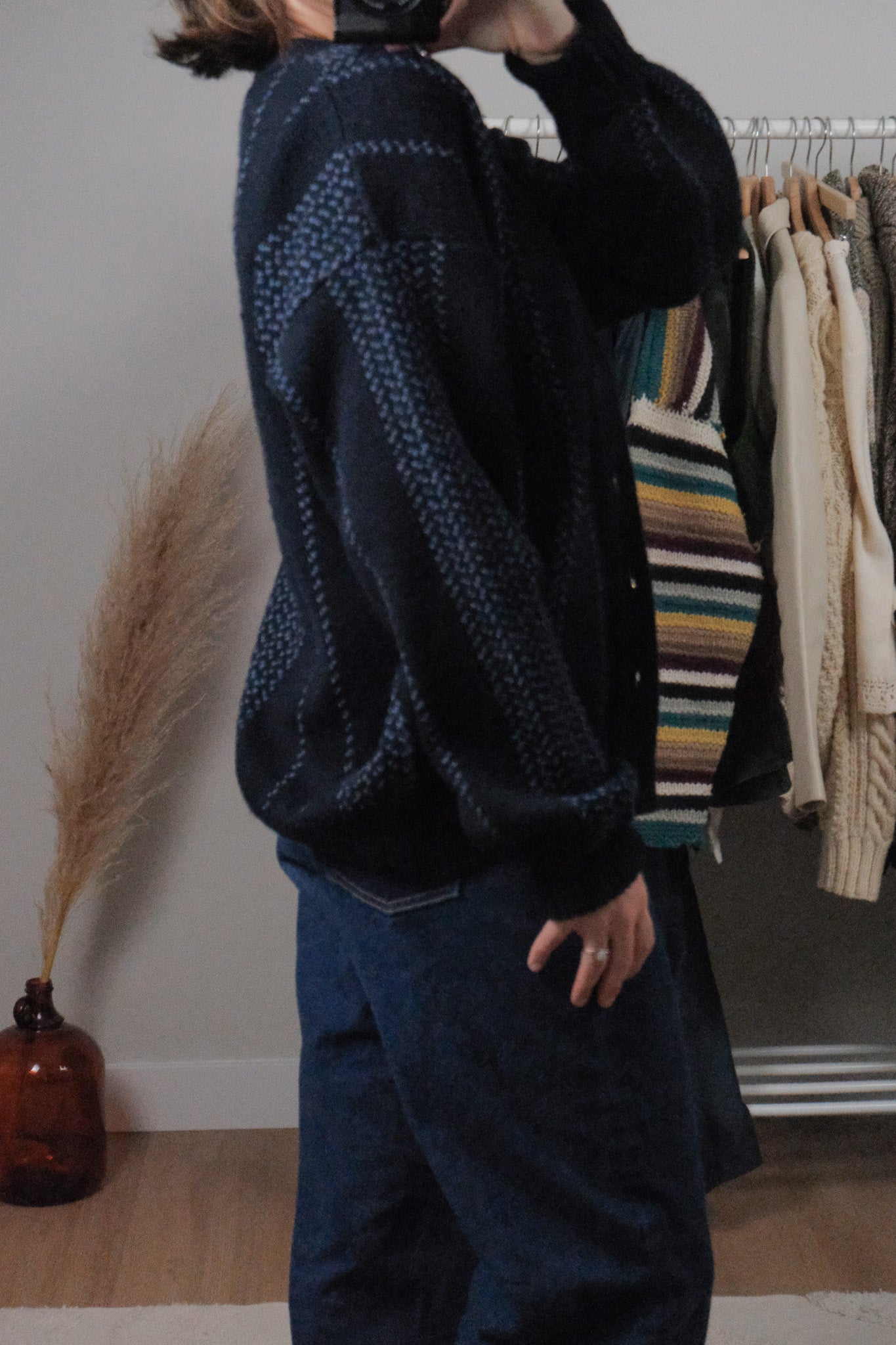 Made in Turkey x Vintage x Wool Blend Cardigan (M)