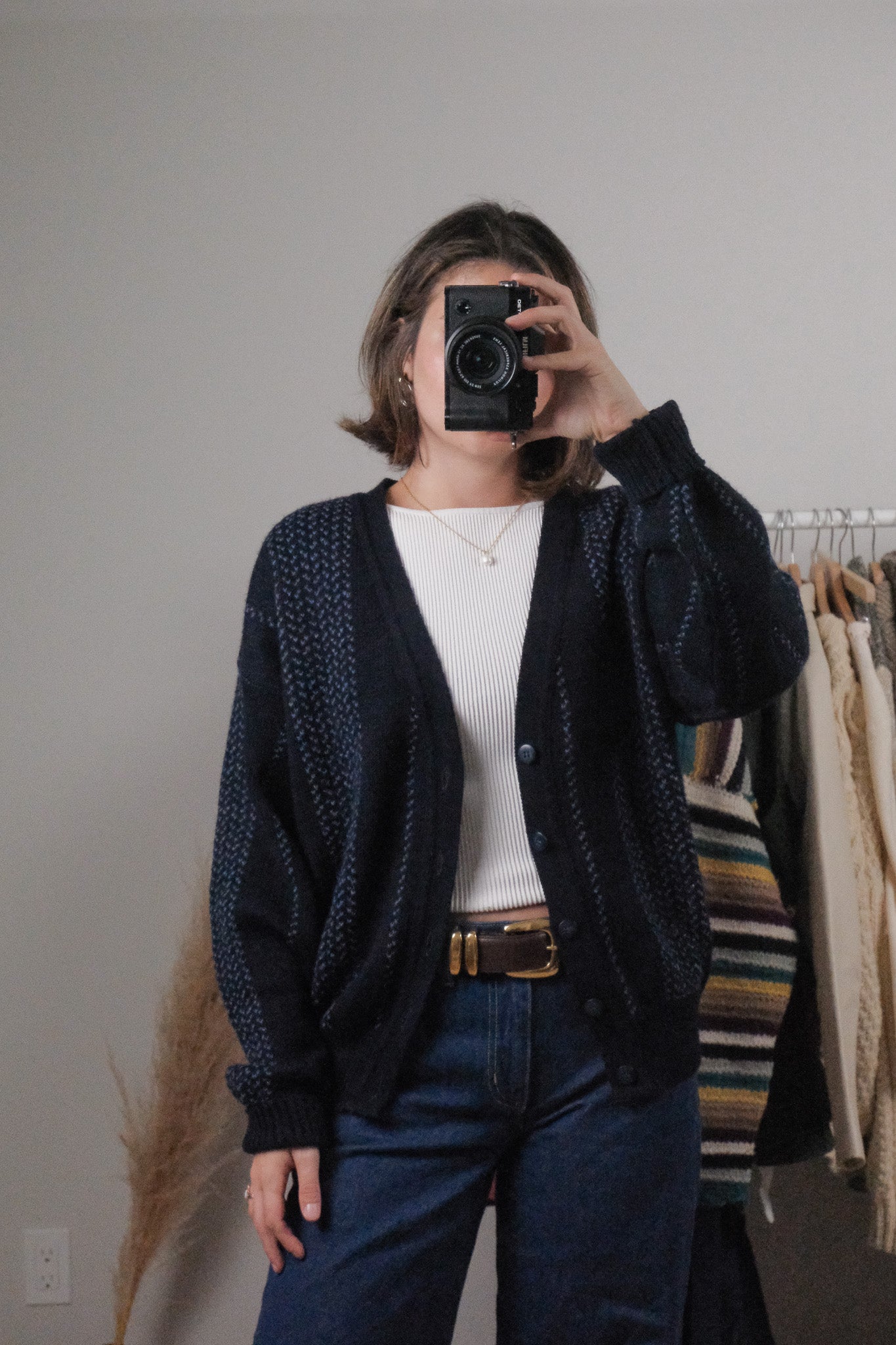 Made in Turkey x Vintage x Wool Blend Cardigan (M)