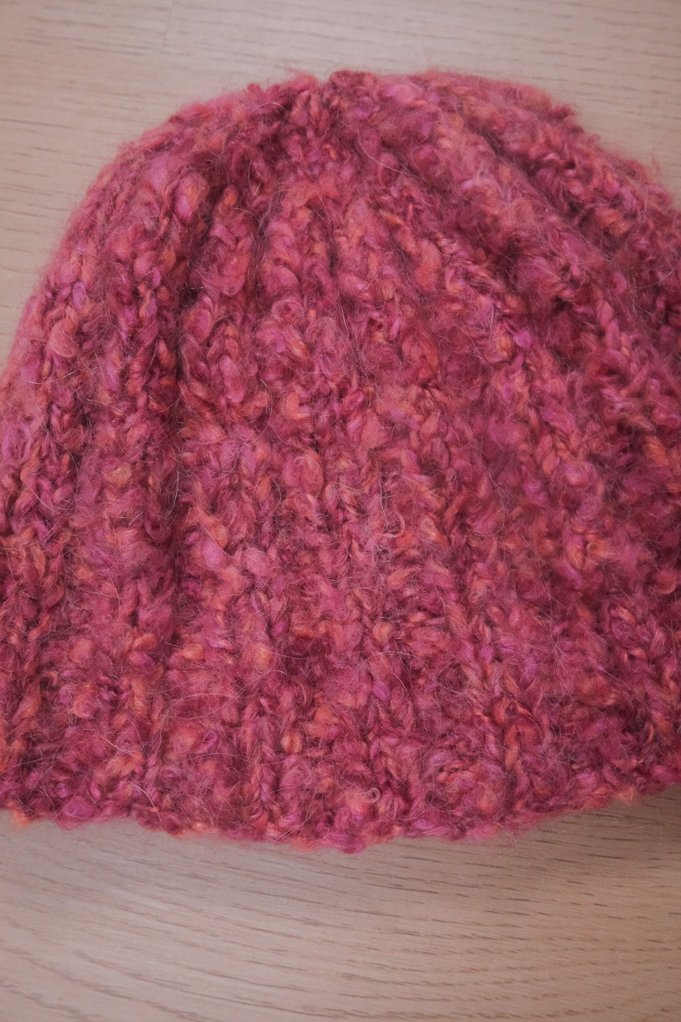 Vintage x Wool Blend Multicolour Skinny Scarf + Beanie