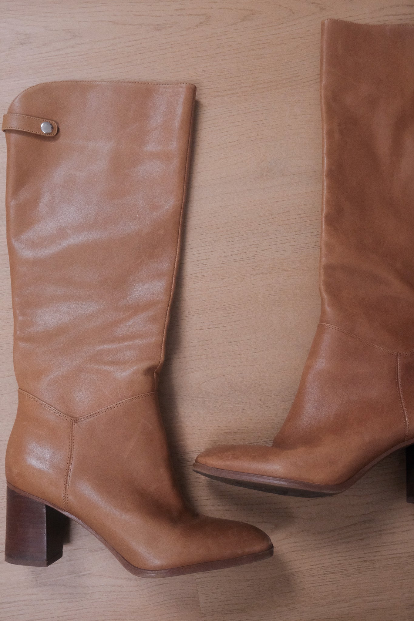 Franco Sarto x Leather Boots (9.5)