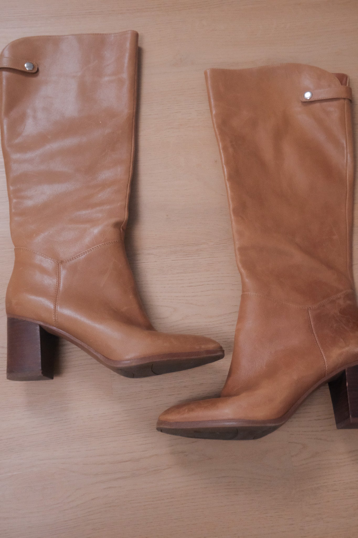 Franco Sarto x Leather Boots (9.5)