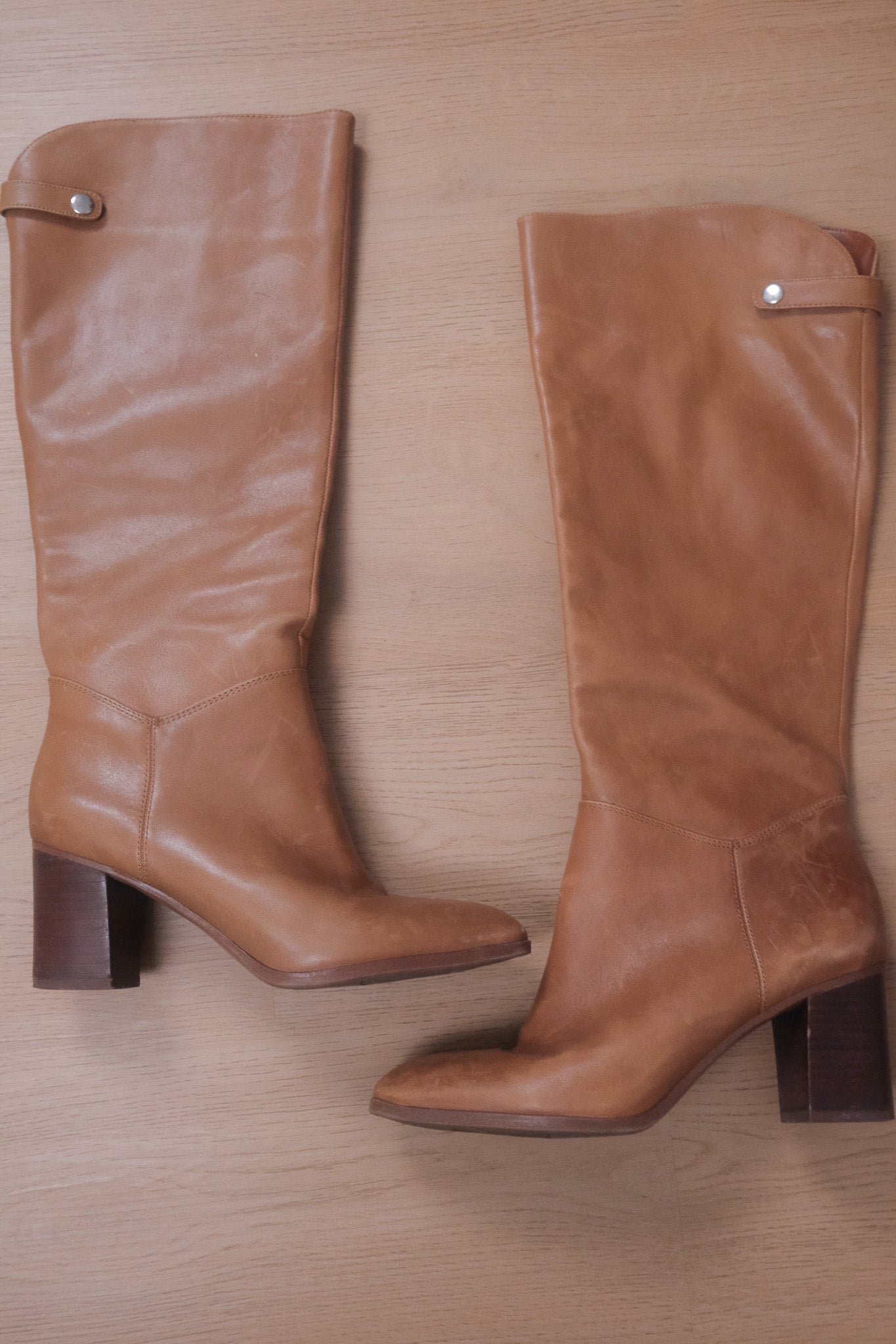 Franco Sarto x Leather Boots (9.5)