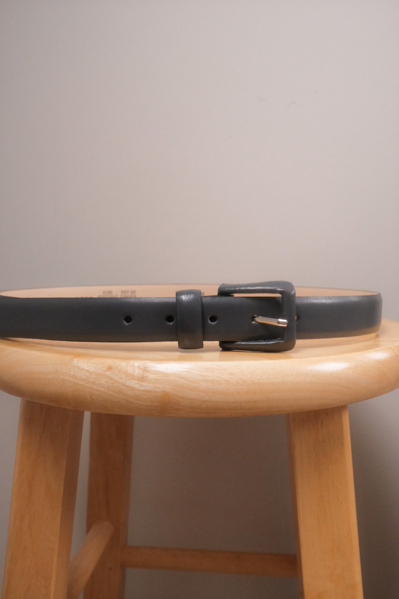 Vintage x Leather Belt (XS/S)