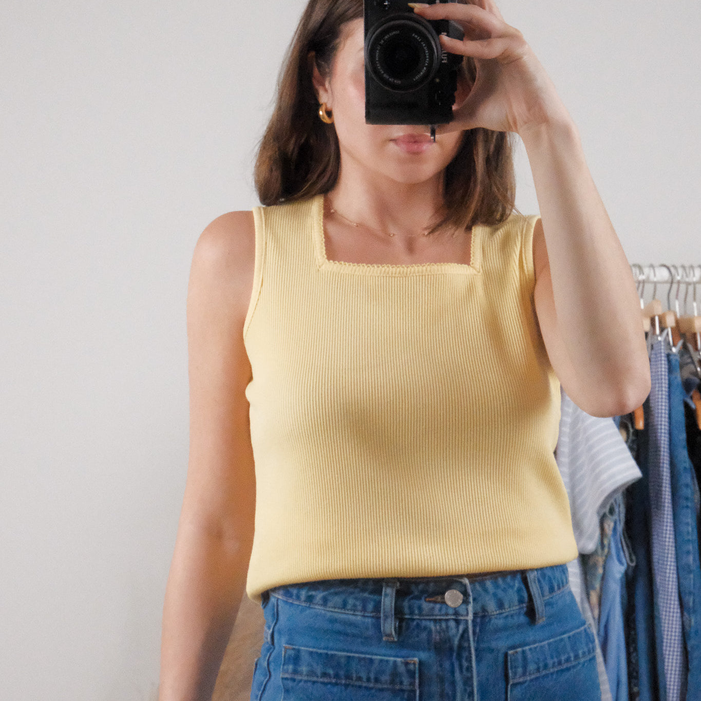 Vintage x Square Neck Tank (S)