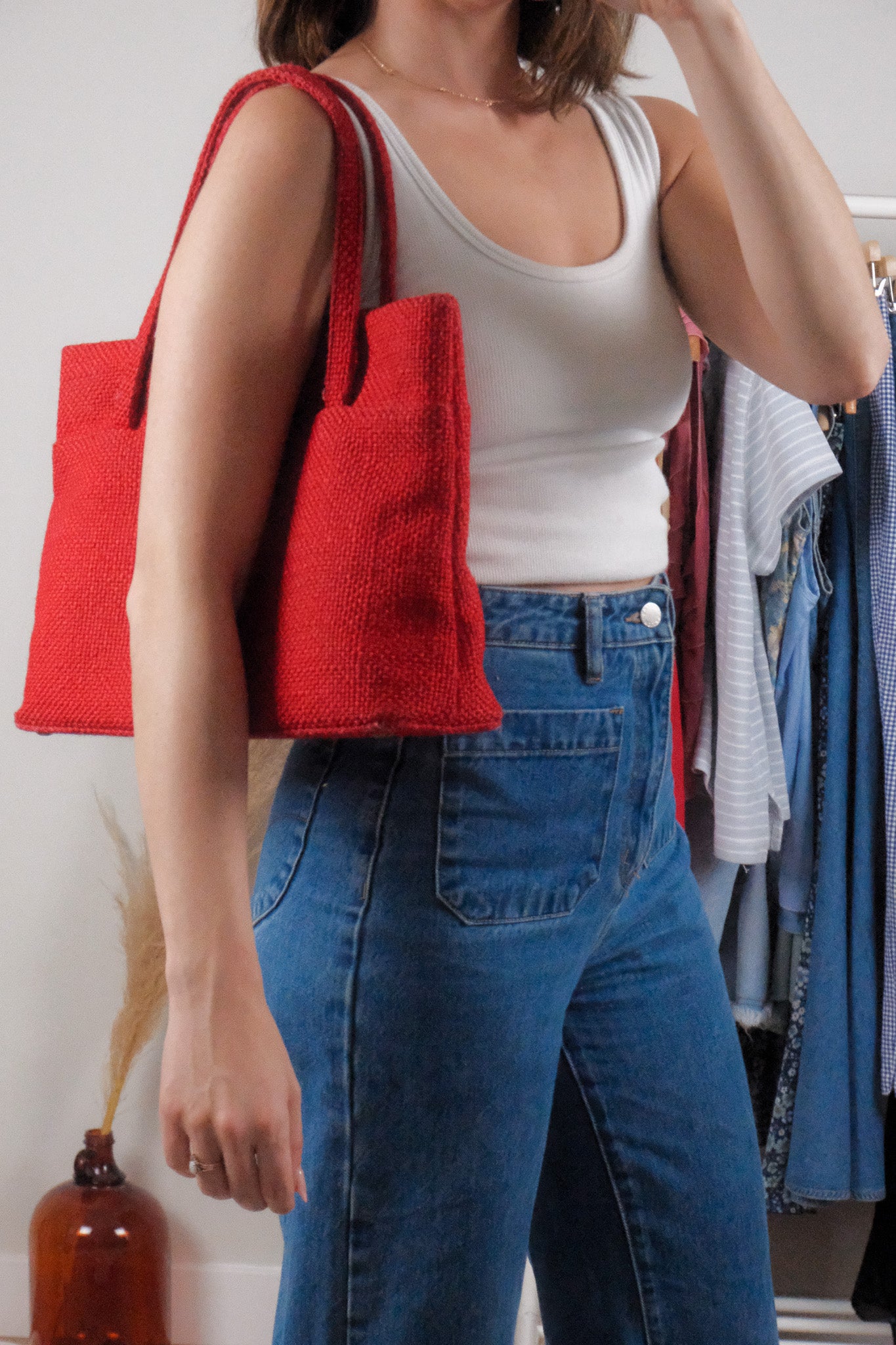Vintage x Wool Tote