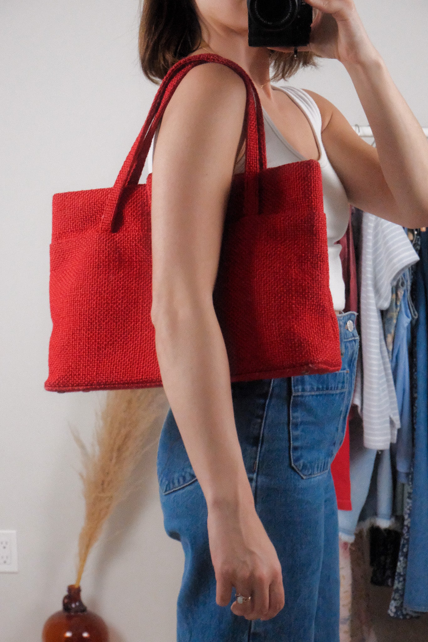 Vintage x Wool Tote