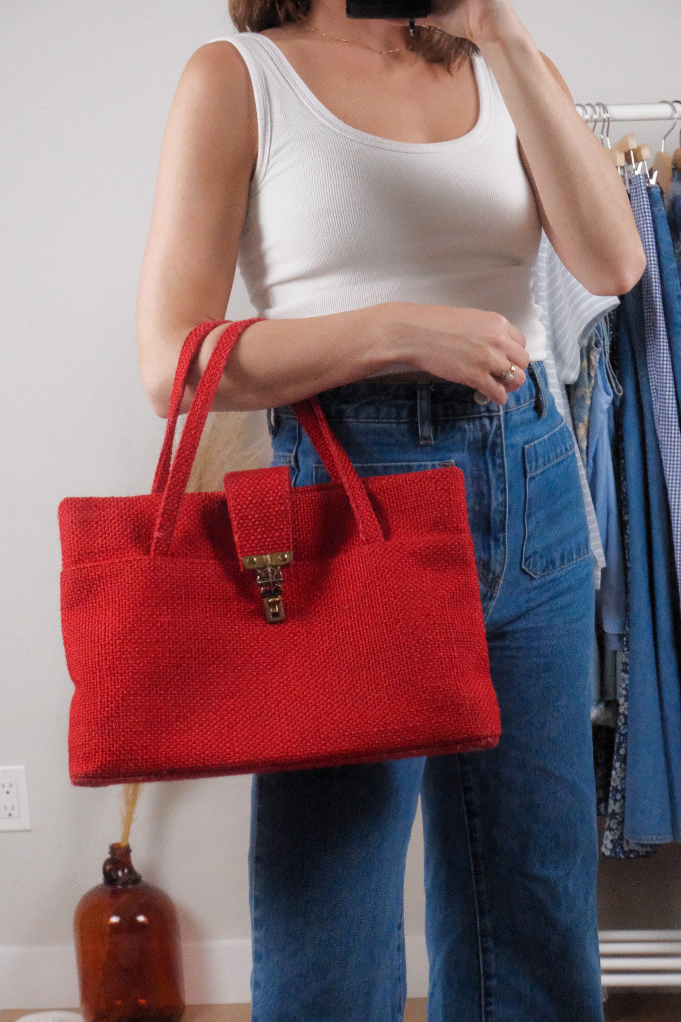Vintage x Wool Tote