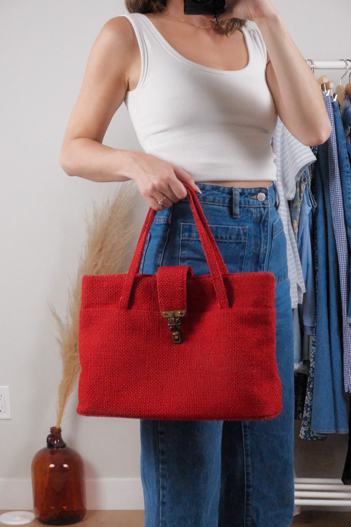 Vintage x Wool Tote