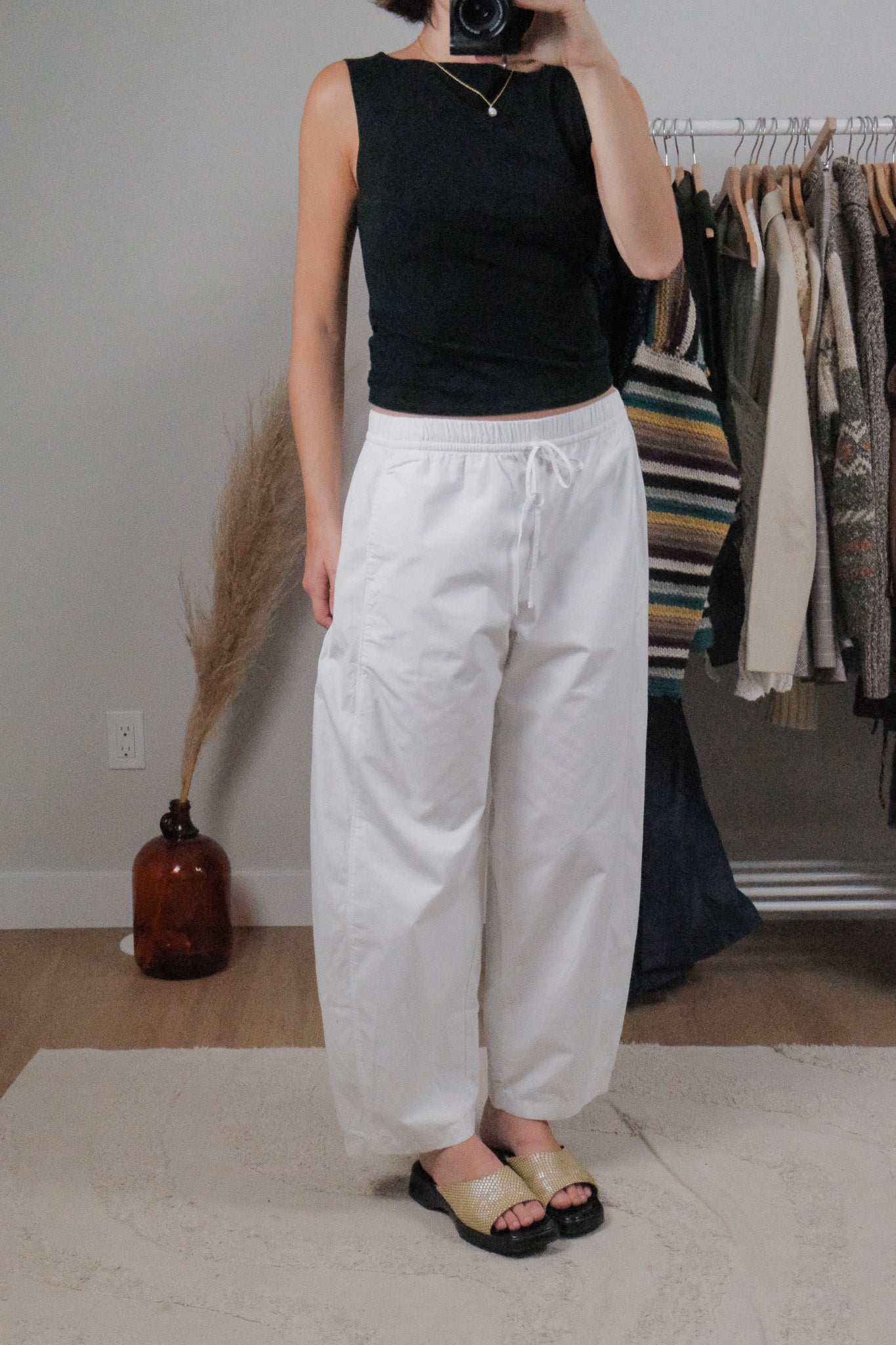 NWT x Modern x A&F Barrel Cotton Pants (S)