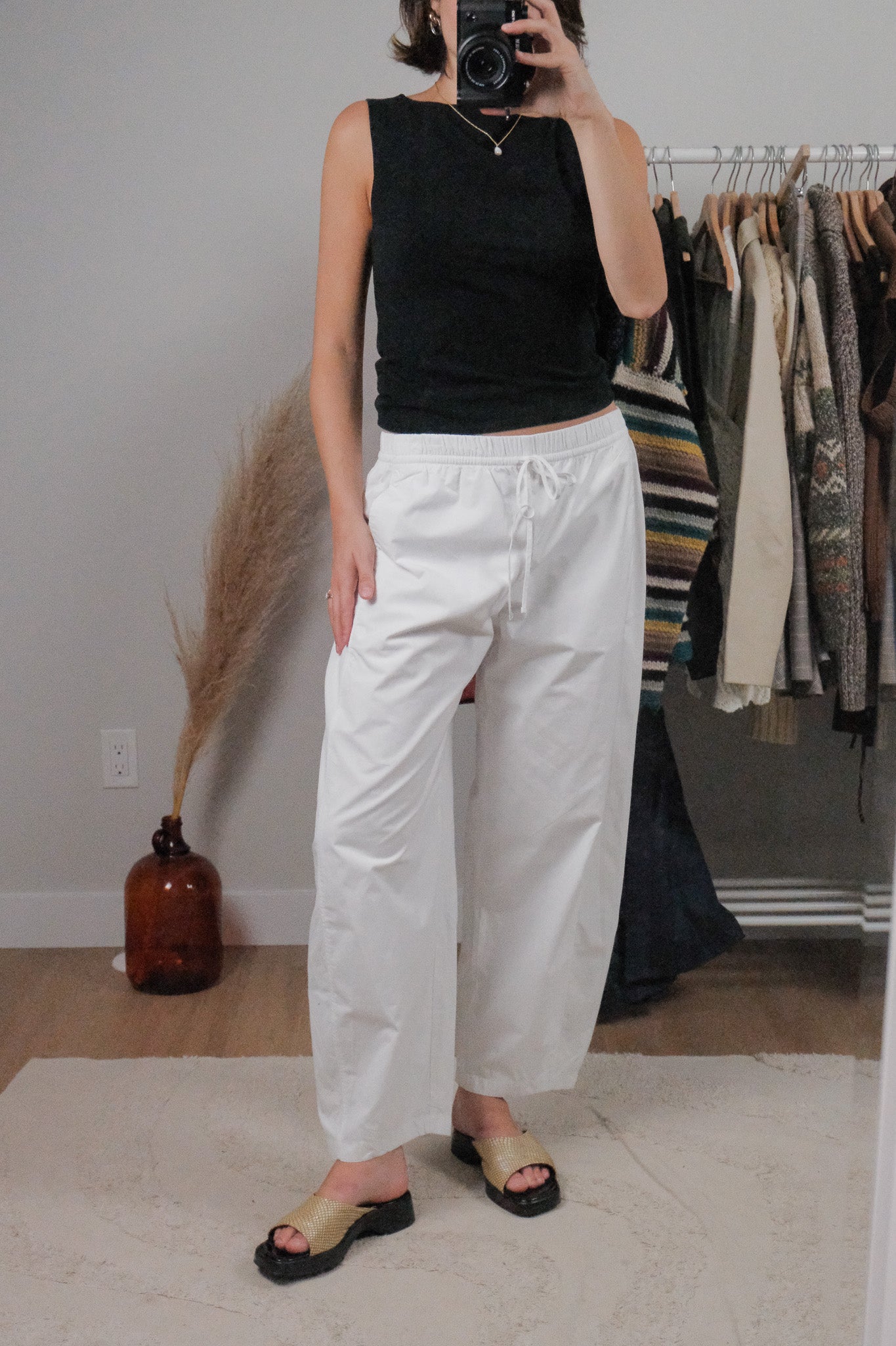 NWT x Modern x A&F Barrel Cotton Pants (S)