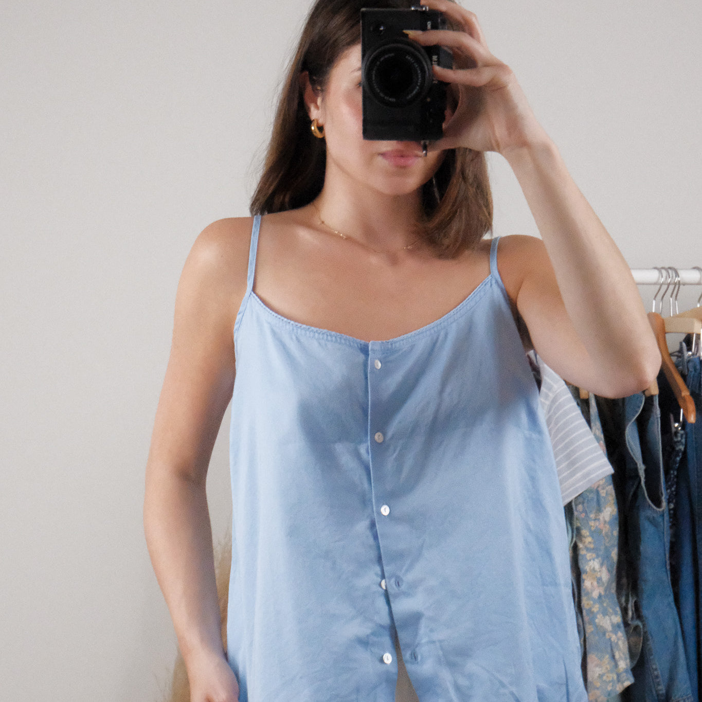 Vintage x Lands' End x Cotton Tank (XL)