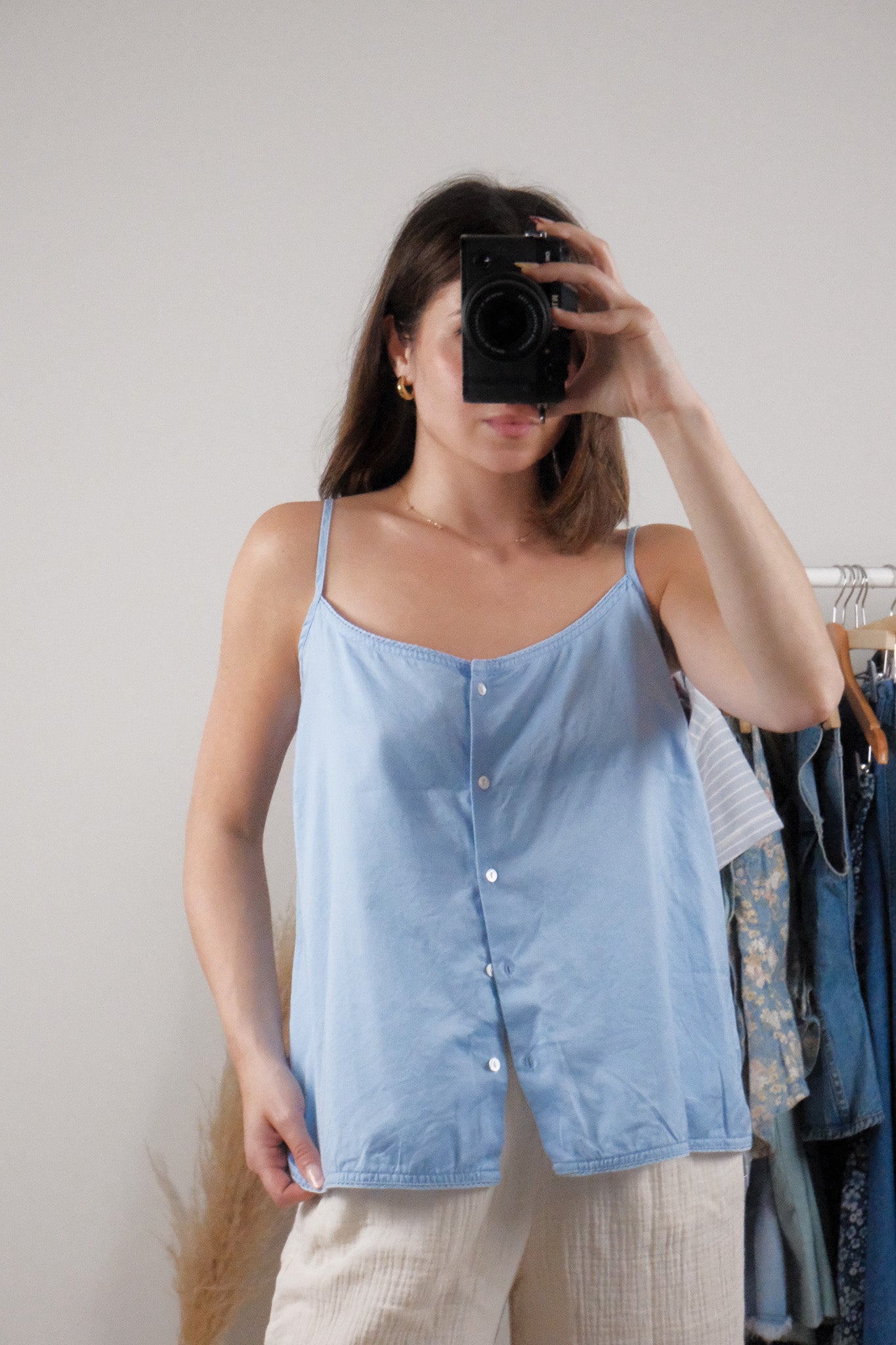Vintage x Lands' End x Cotton Tank (XL)