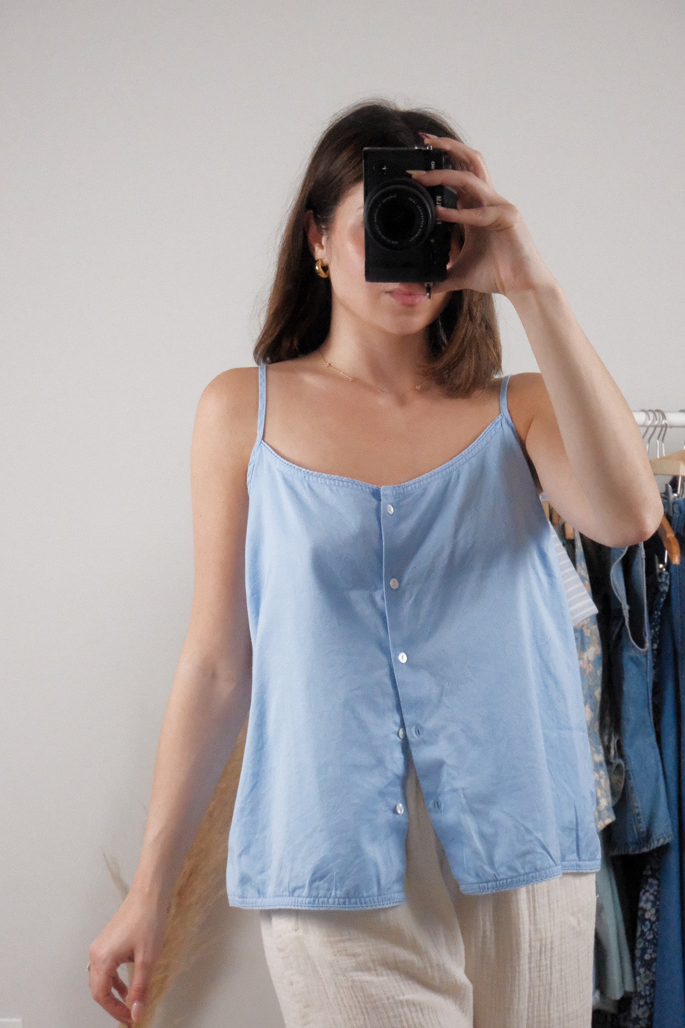 Vintage x Lands' End x Cotton Tank (XL)