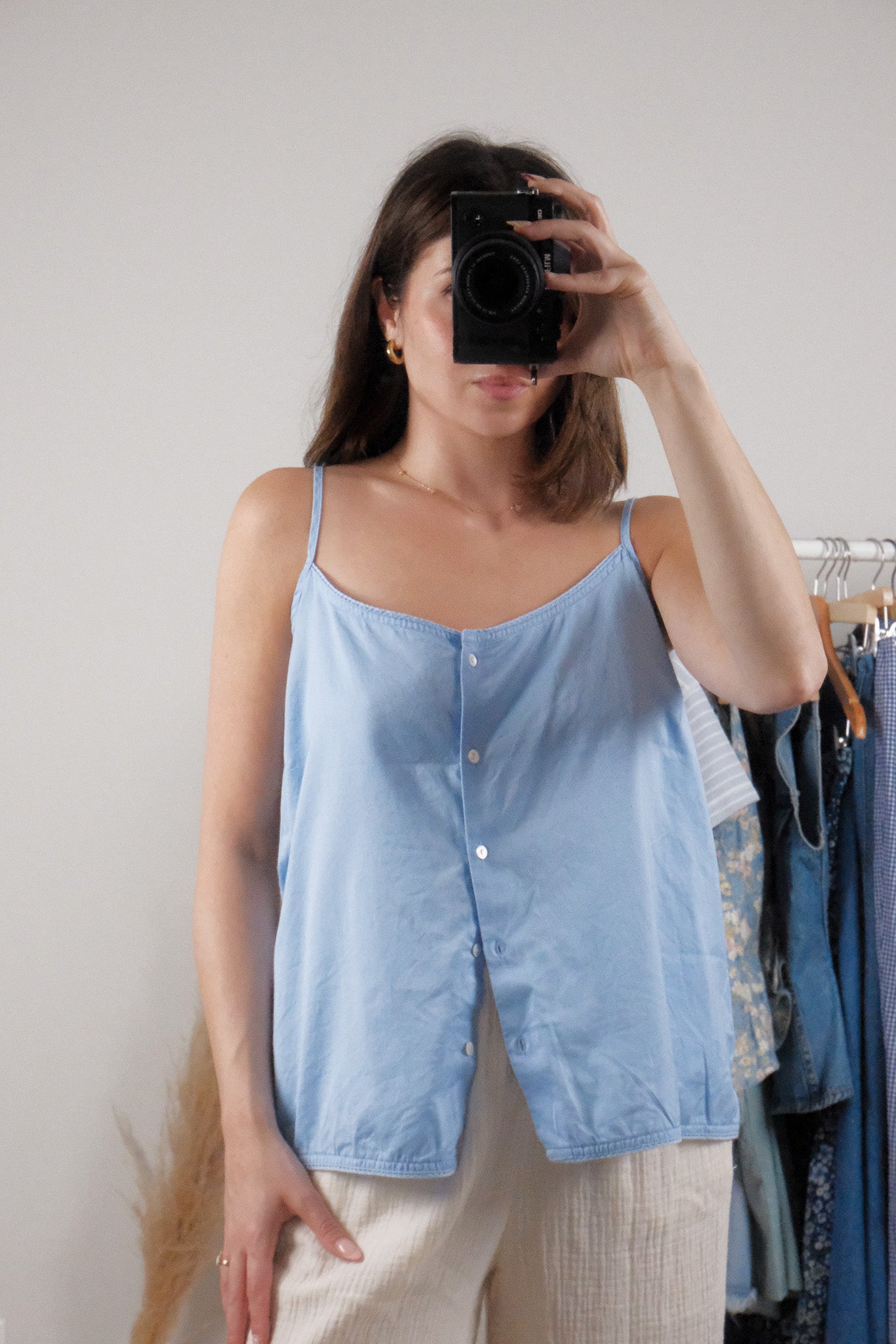 Vintage x Lands' End x Cotton Tank (XL)