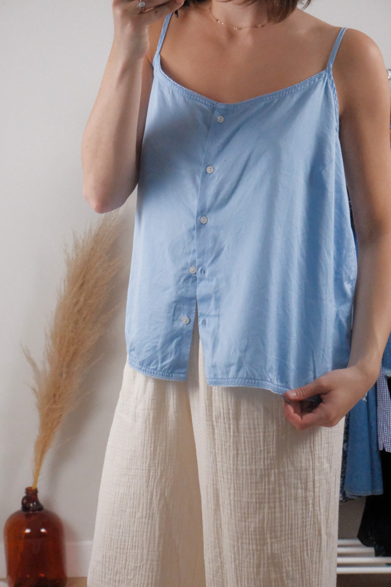 Vintage x Lands' End x Cotton Tank (XL)