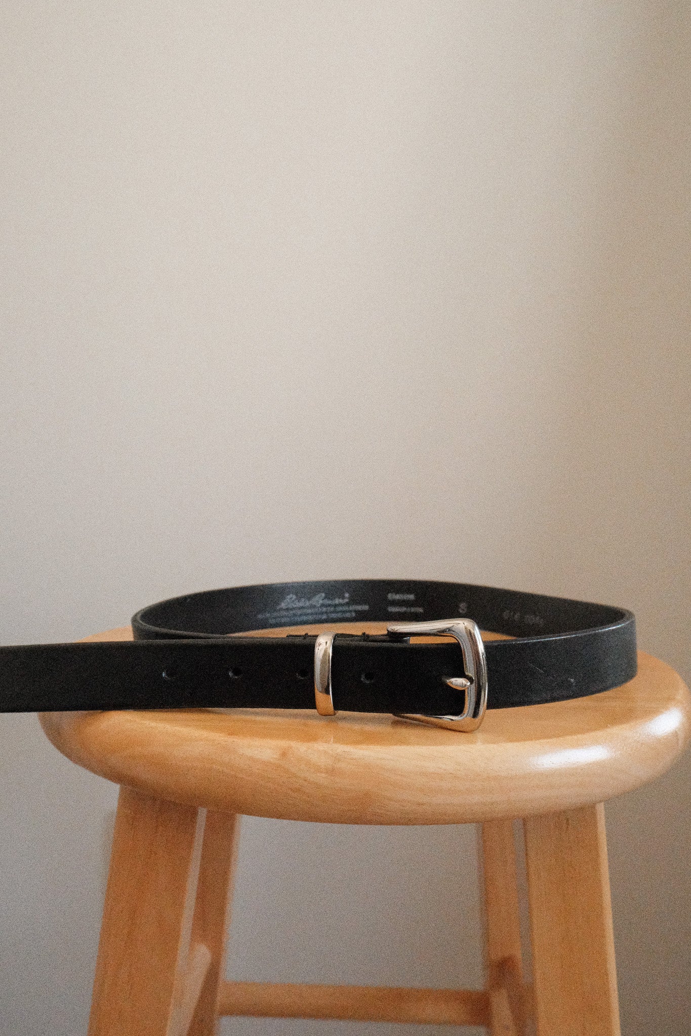 Made in England x Vintage x Leather Belt (XS/S)