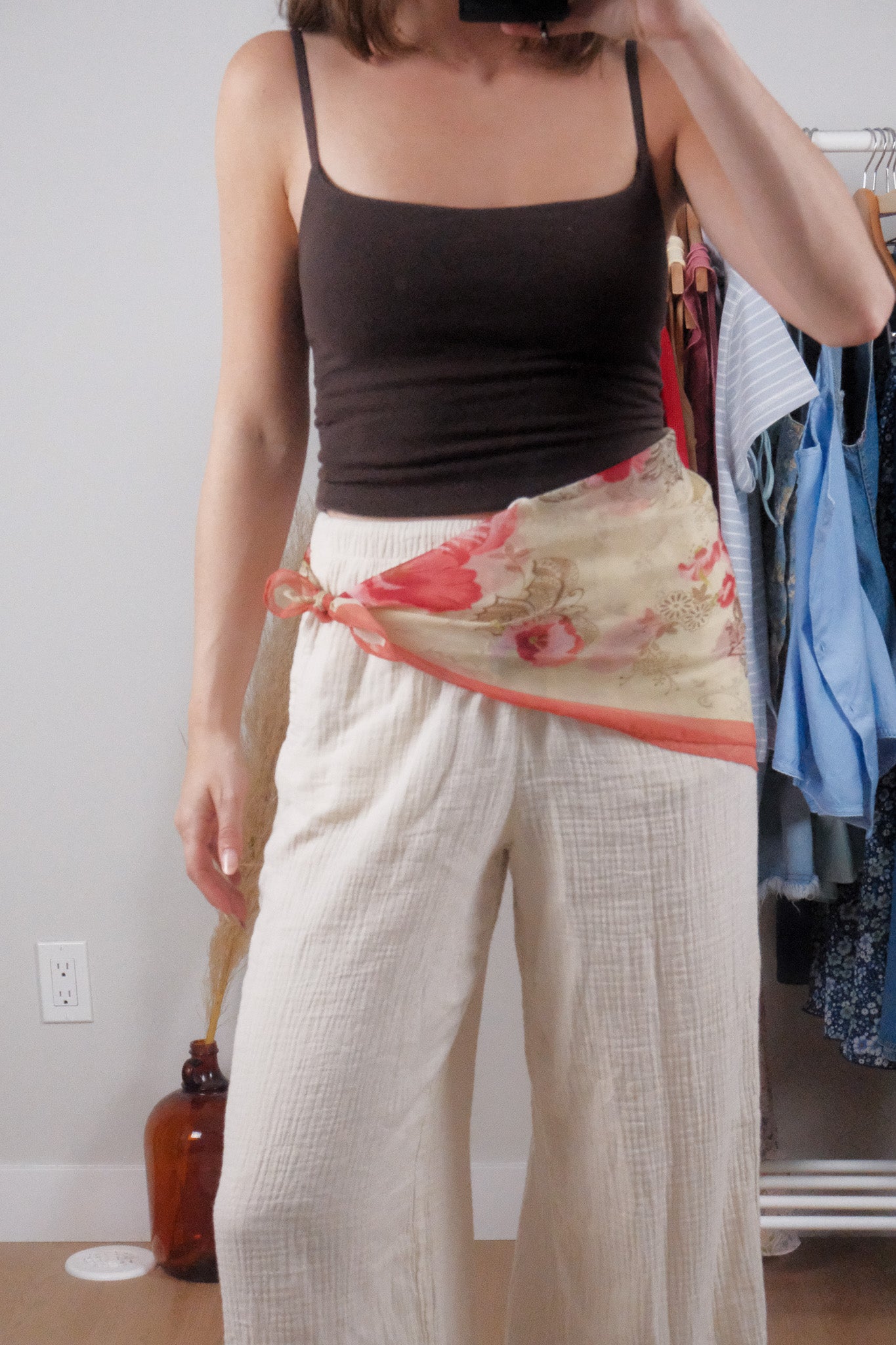 Vintage x Patterned Scarf