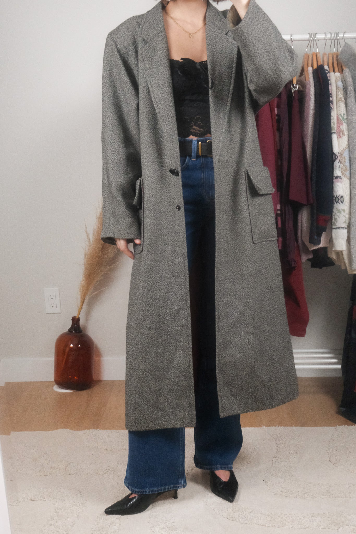 Made in Canada x Vintage x Long Coat (S)