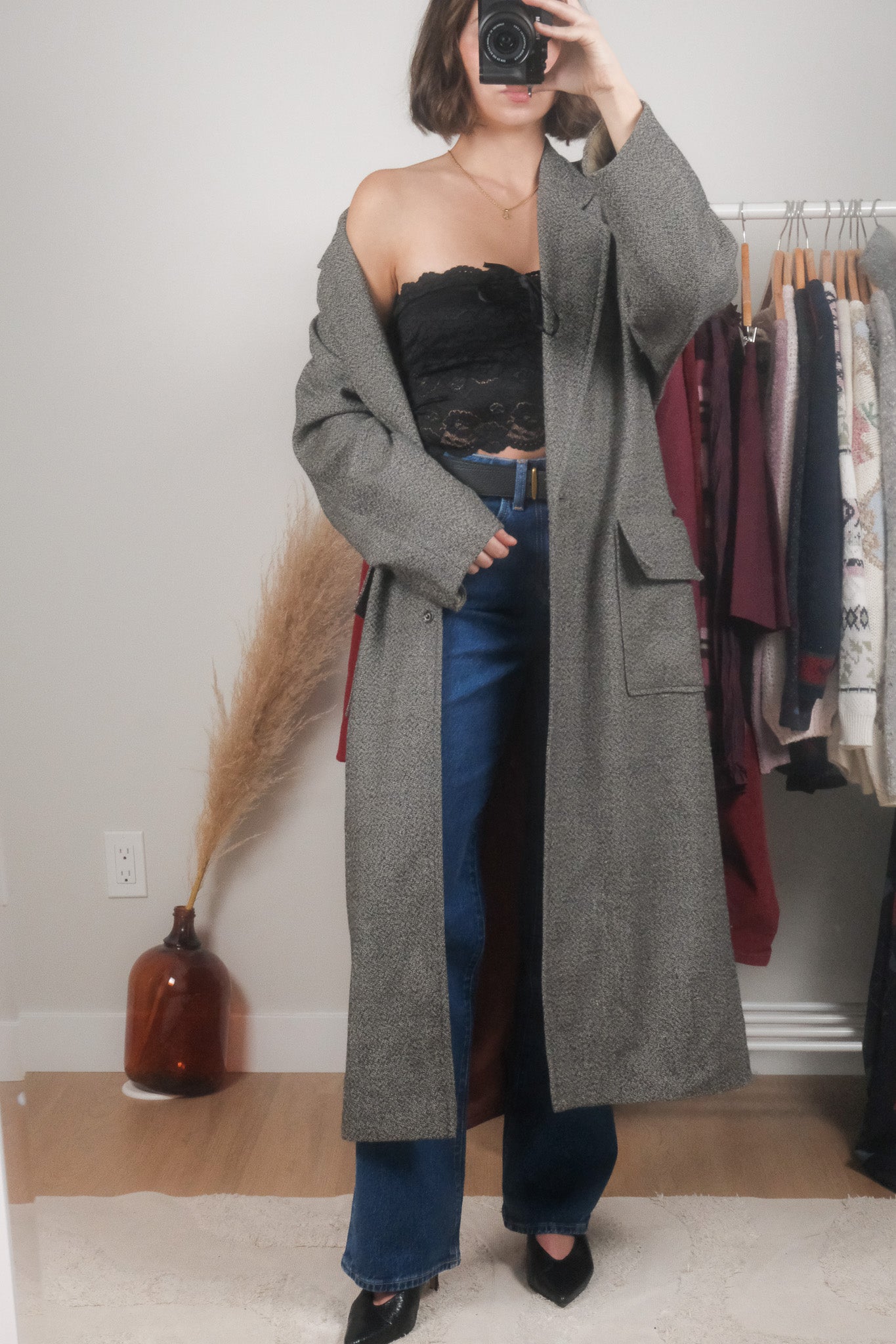 Made in Canada x Vintage x Long Coat (S)