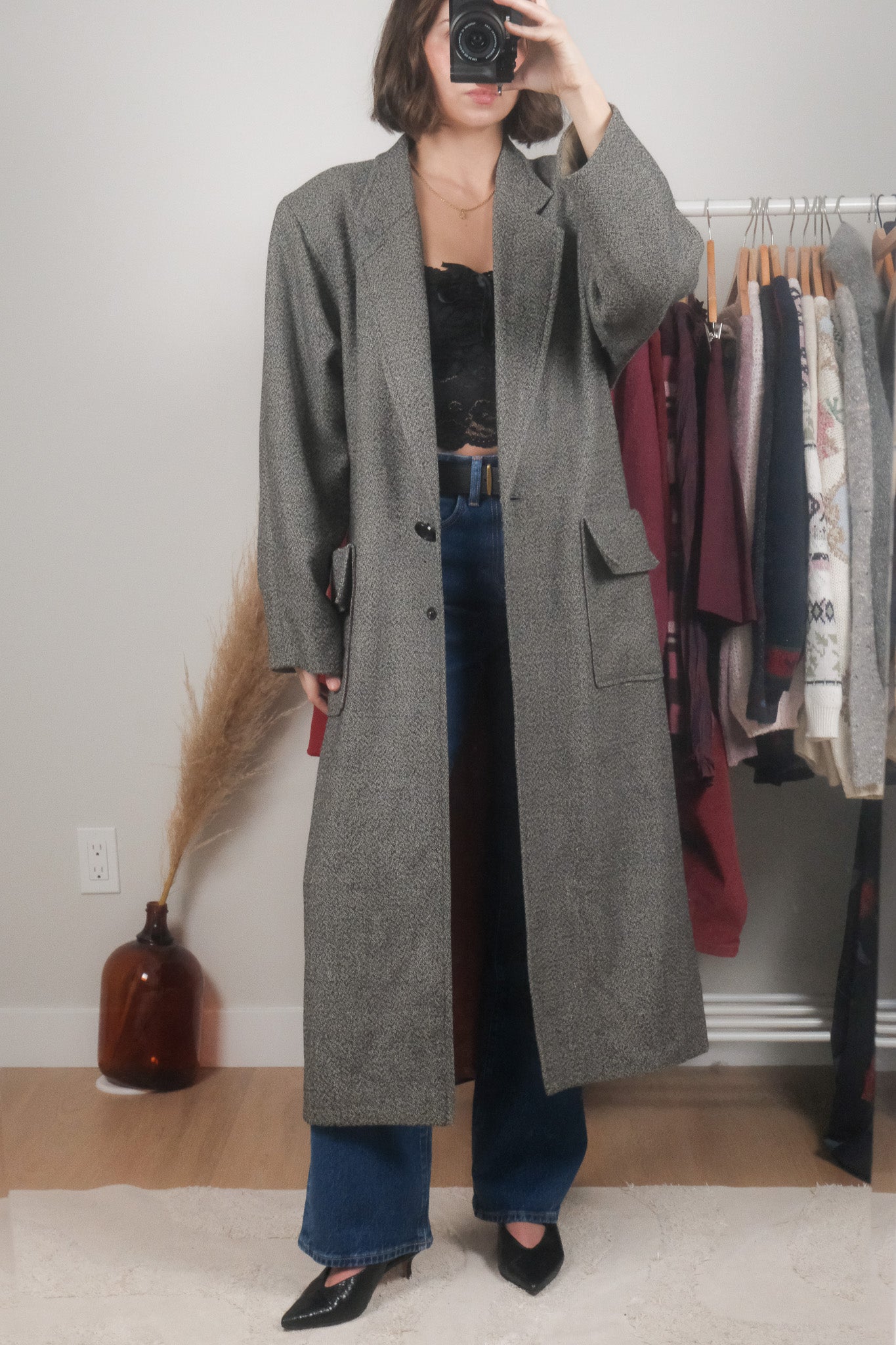 Made in Canada x Vintage x Long Coat (S)