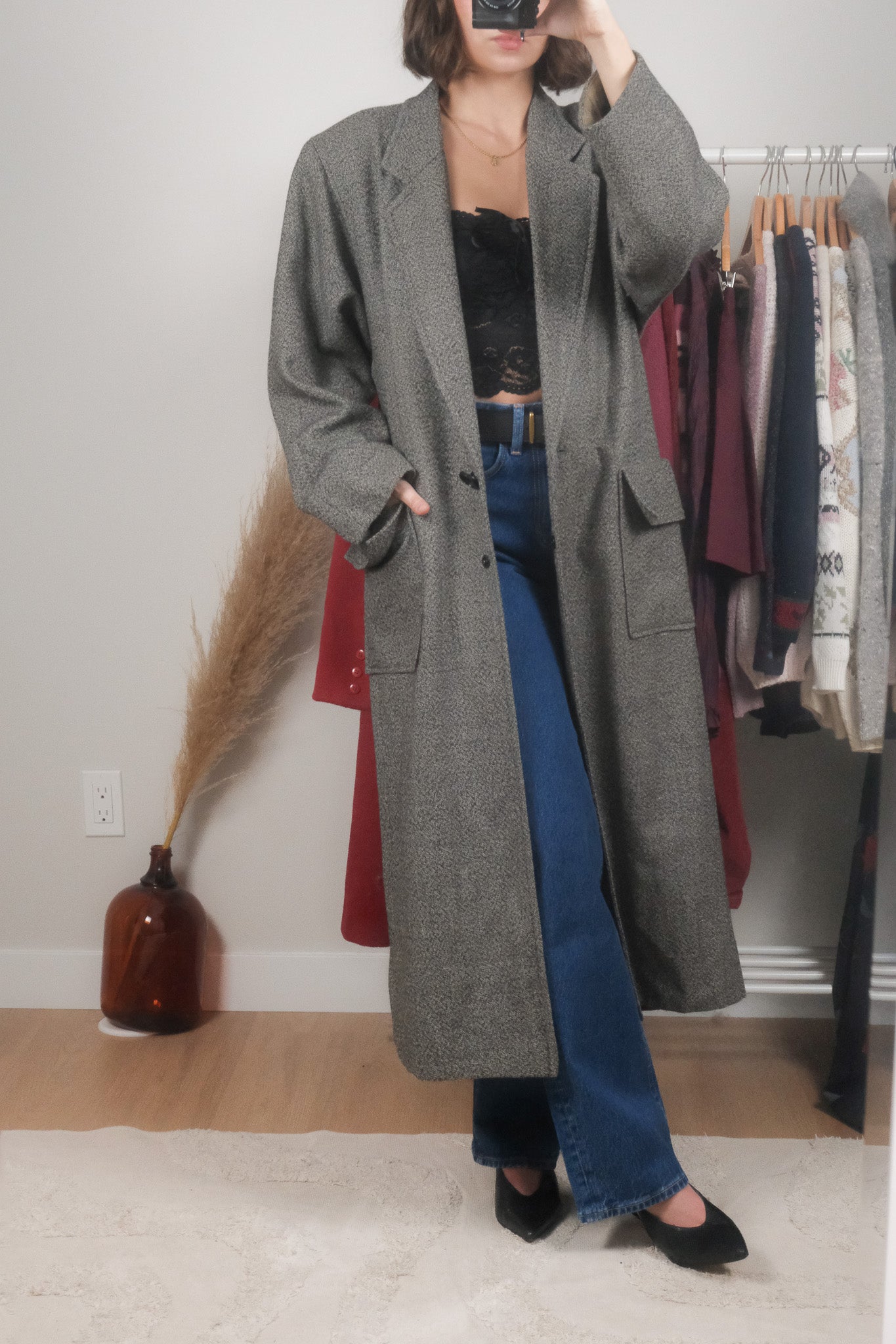 Made in Canada x Vintage x Long Coat (S)