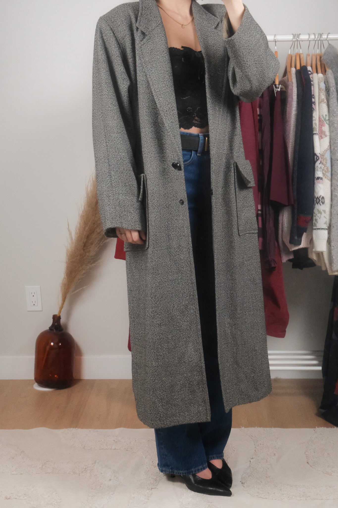 Made in Canada x Vintage x Long Coat (S)