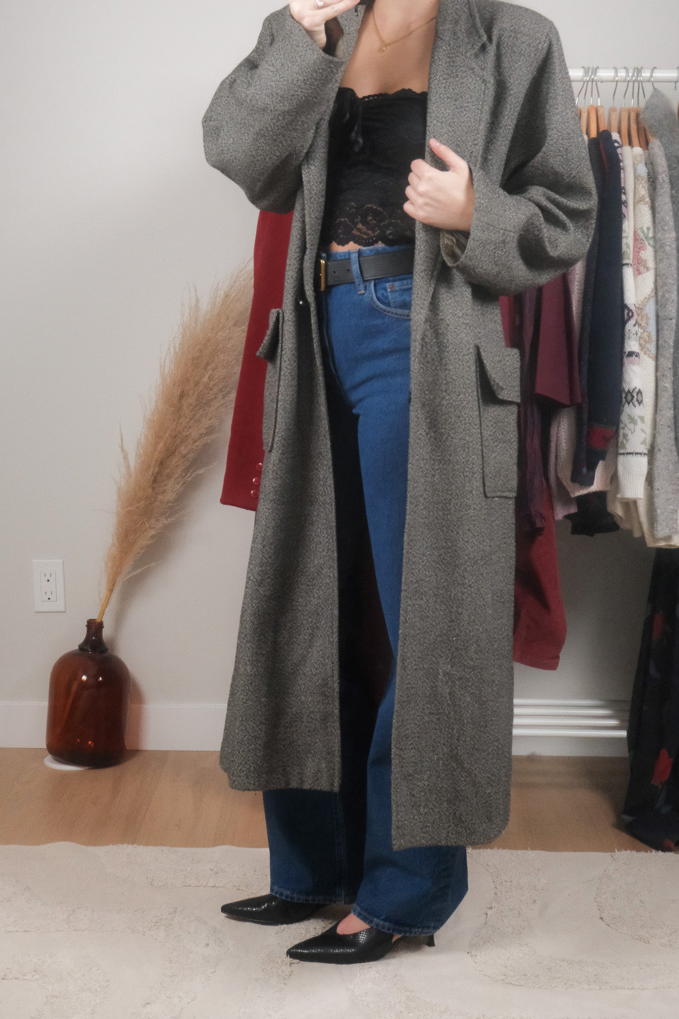 Made in Canada x Vintage x Long Coat (S)