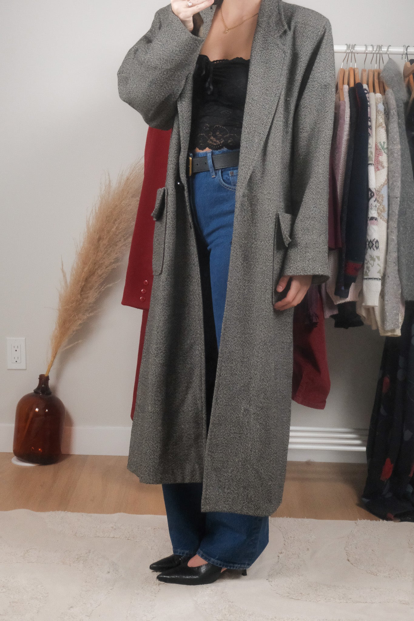 Made in Canada x Vintage x Long Coat (S)