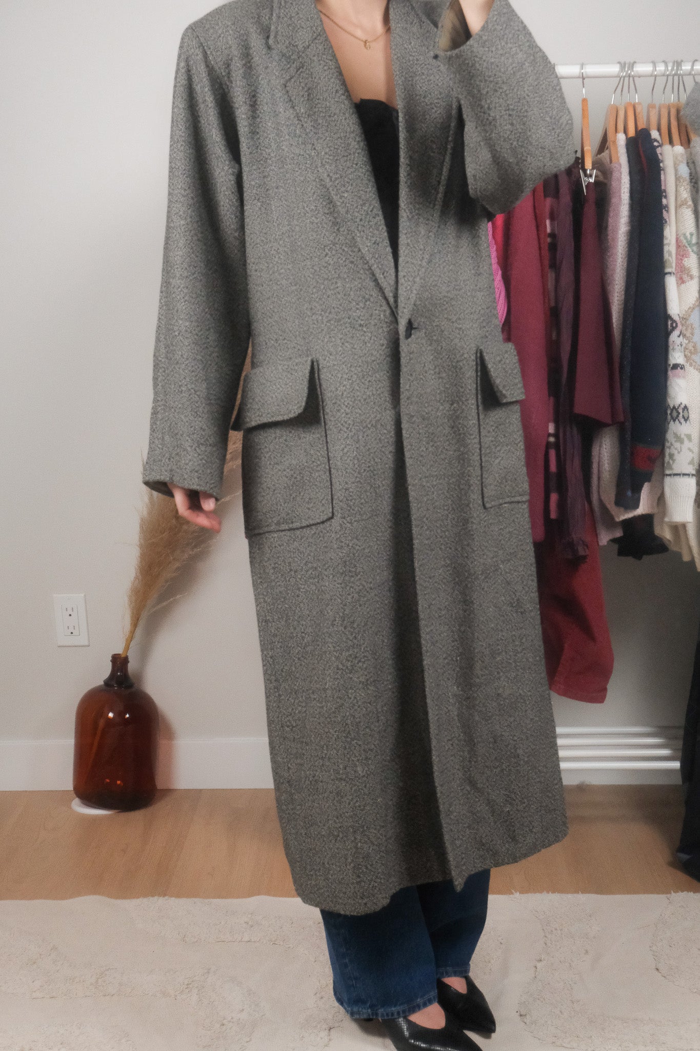 Made in Canada x Vintage x Long Coat (S)