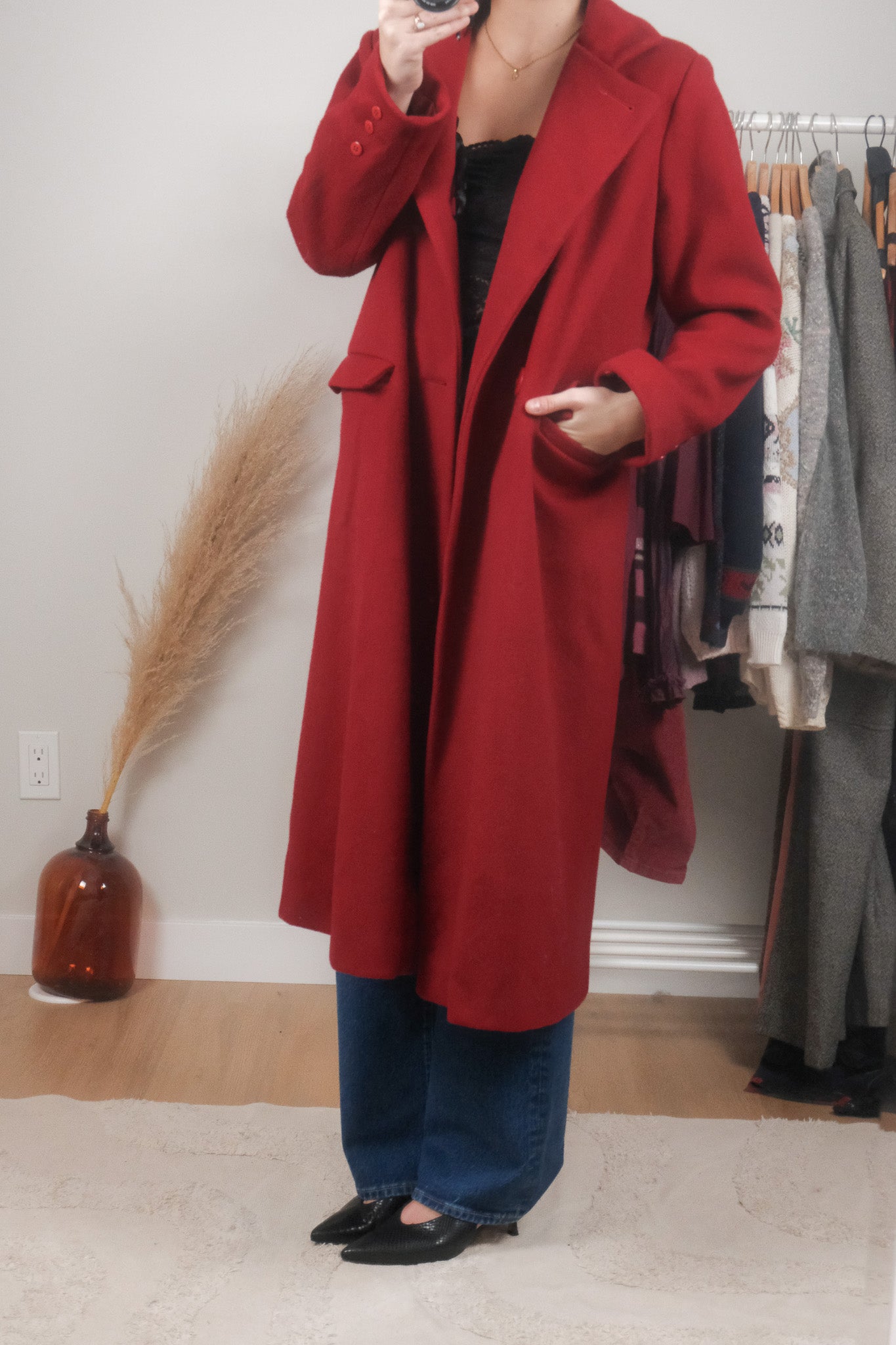Made in Canada x Vintage x Wool Coat (M)