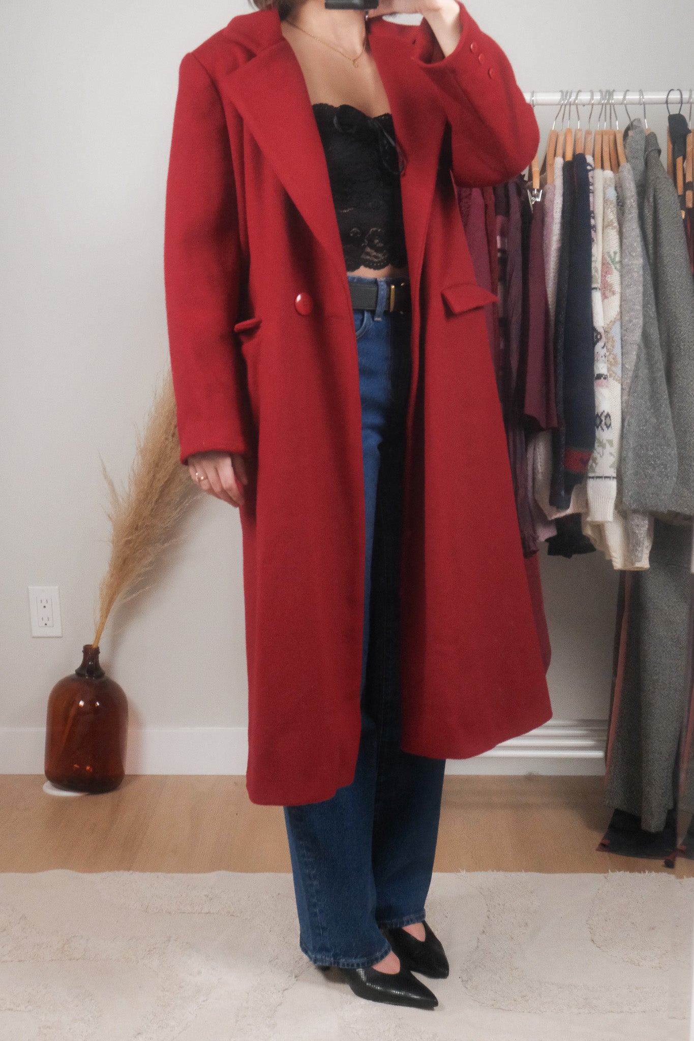 Made in Canada x Vintage x Wool Coat (M)
