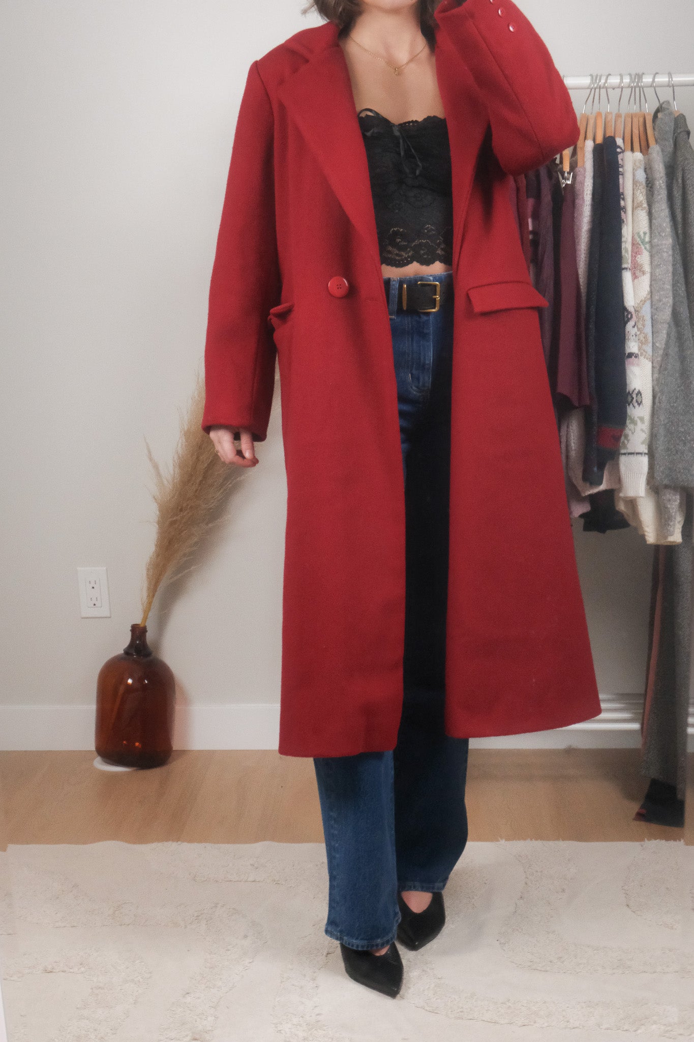 Made in Canada x Vintage x Wool Coat (M)