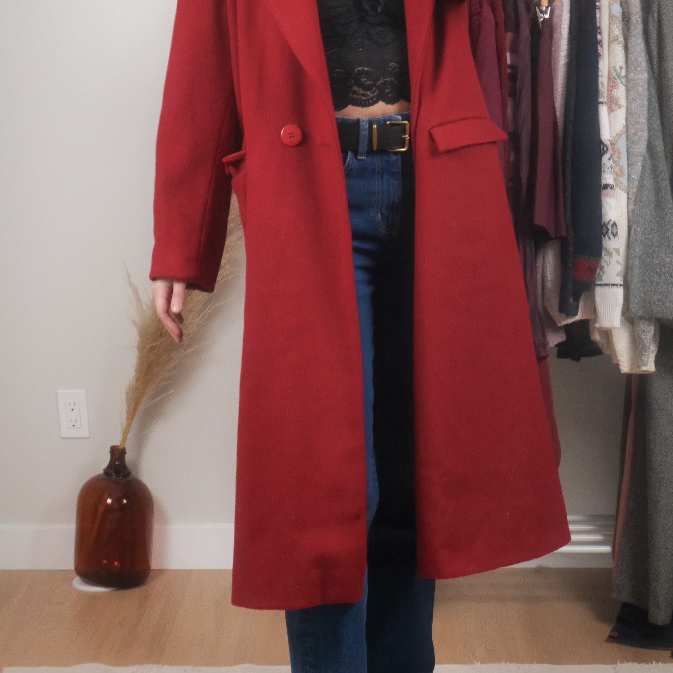 Made in Canada x Vintage x Wool Coat (M)