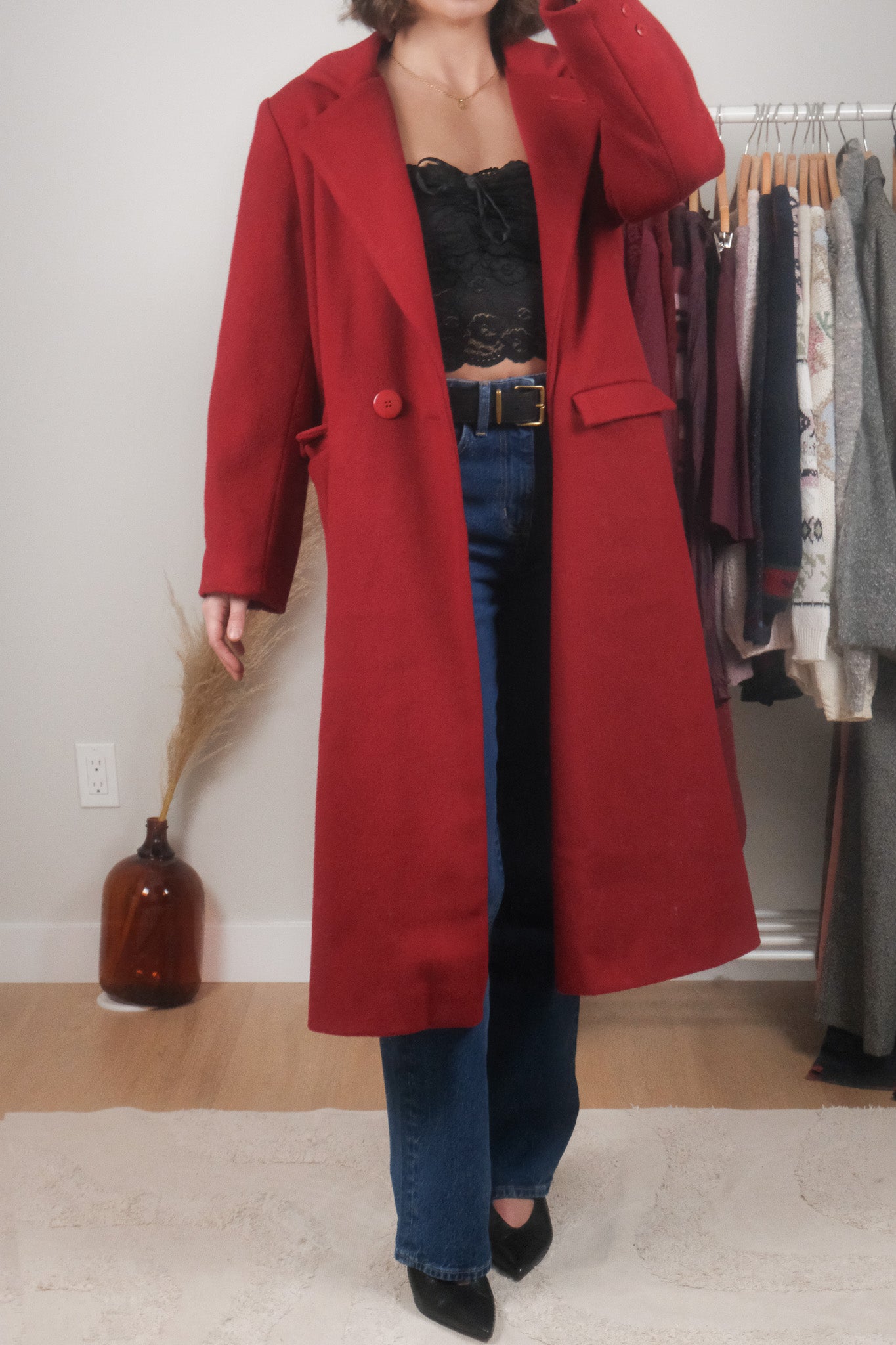 Made in Canada x Vintage x Wool Coat (M)