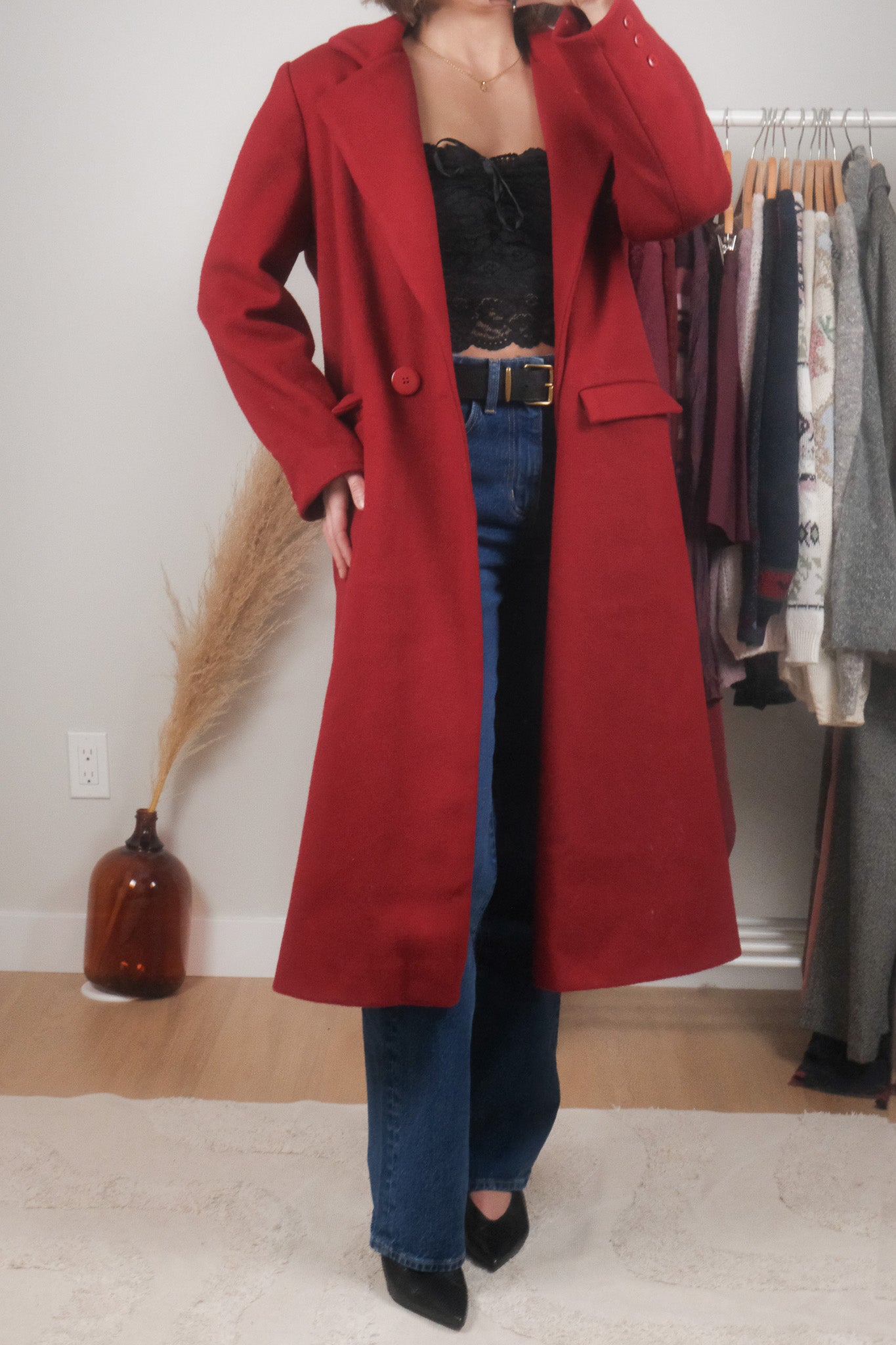 Made in Canada x Vintage x Wool Coat (M)